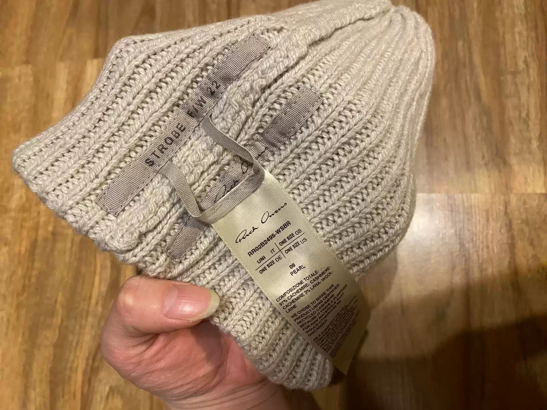 Rick Owens Rick Owens show cold hat hat-2505 Size ONE SIZE - 3 Thumbnail