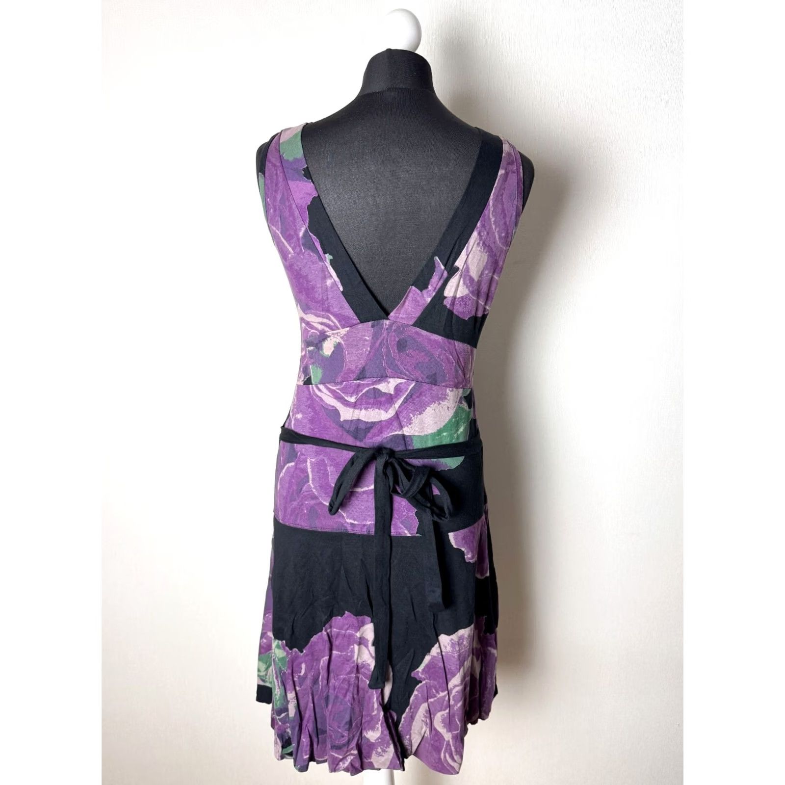 Desigual Desigual Dress Womens M A-Line Knee Length Purple 11V2135 Size M / US 6-8 / IT 42-44 - 3 Thumbnail