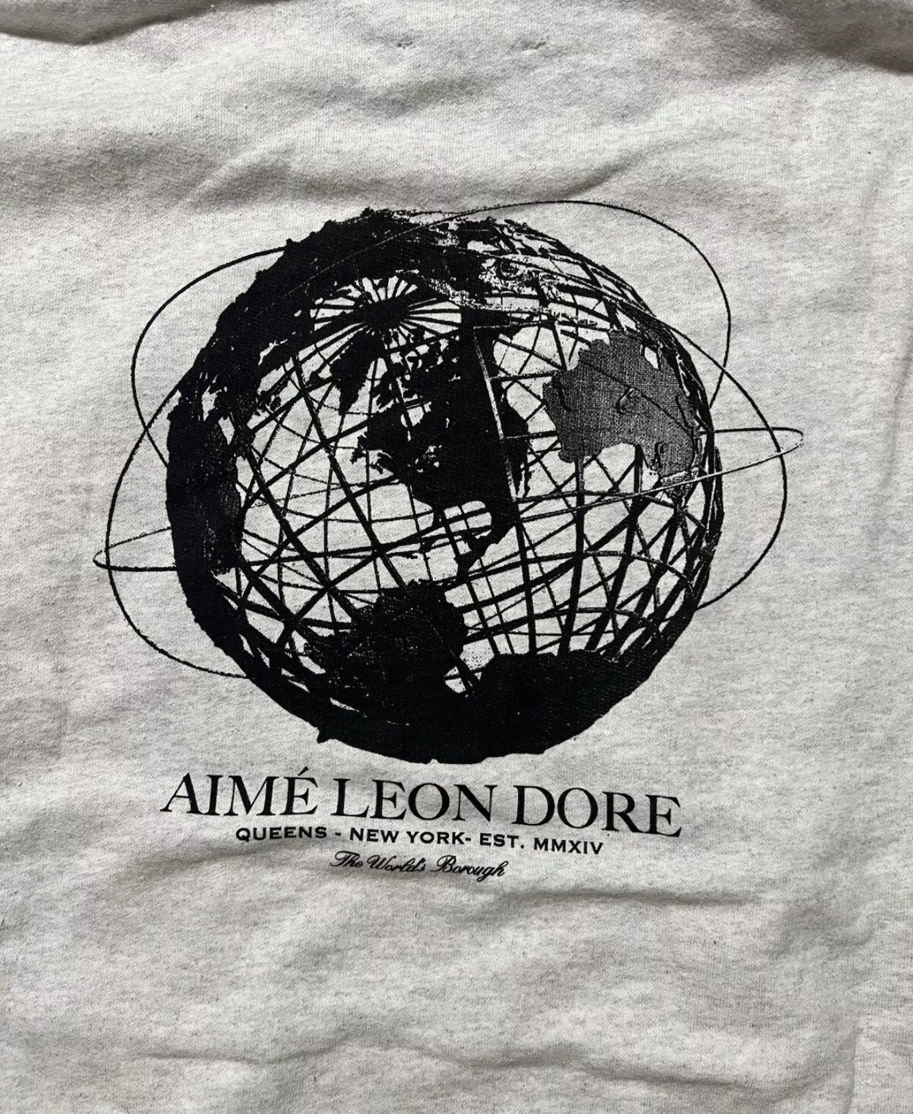 Aime Leon Dore Aime Leon Dore ALD The ‘64 Hoodie Globe Unisphere Grey XXL Size US XXL / EU 58 / 5 - 9 Thumbnail