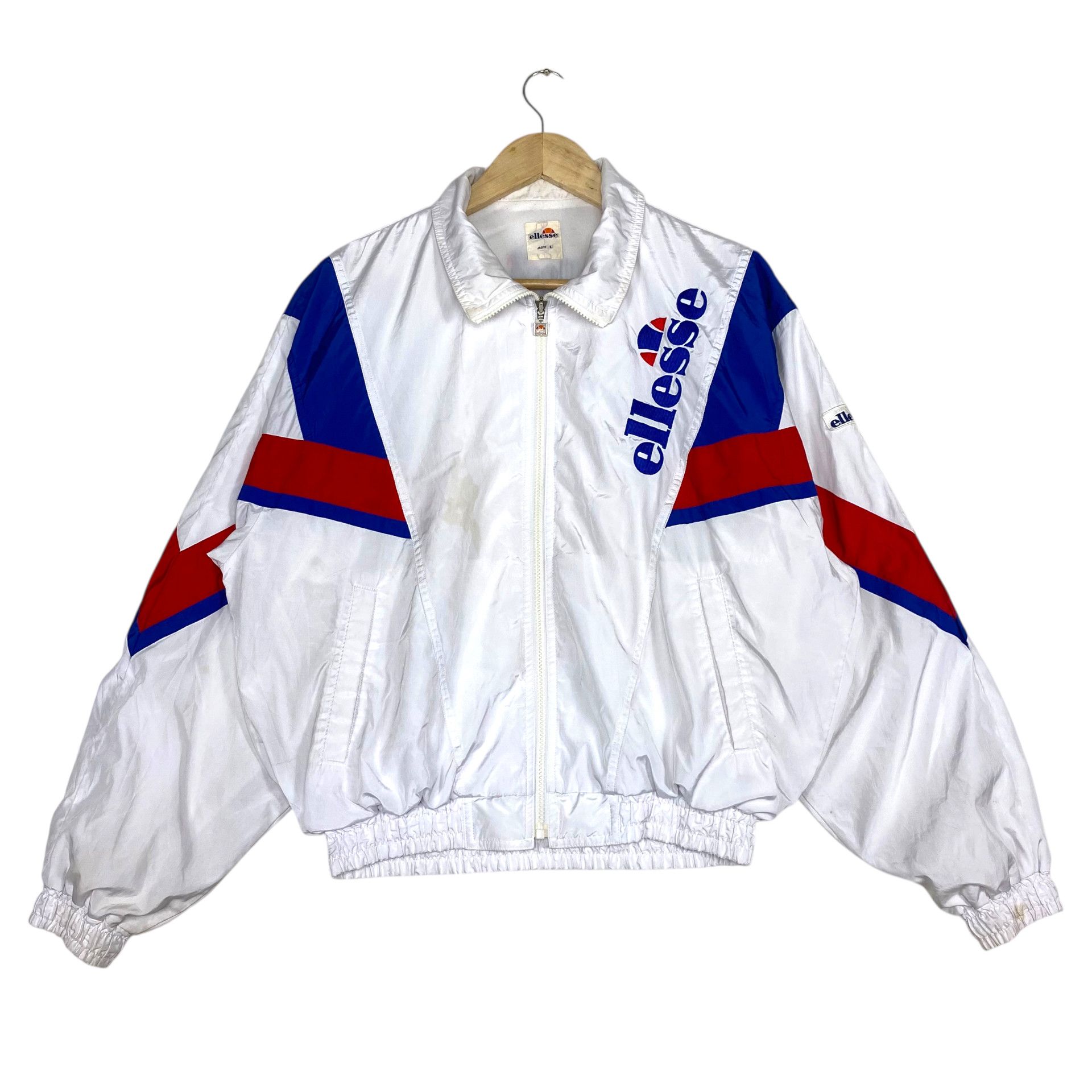 Ellesse 💥 90s ELLESSE PERUGIA ITALIA SPORT ZIPPER JACKET Size US M / EU 48-50 / 2 - 1 Thumbnail