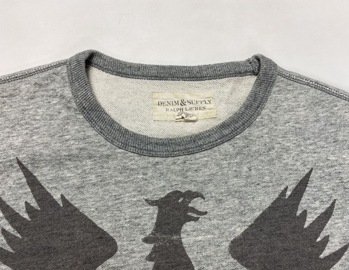 Denim & Supply Ralph Lauren Denim & Supply RALPH LAUREN Sweatshirt Eagle Logo Size US L / EU 52-54 / 3 - 5 Thumbnail