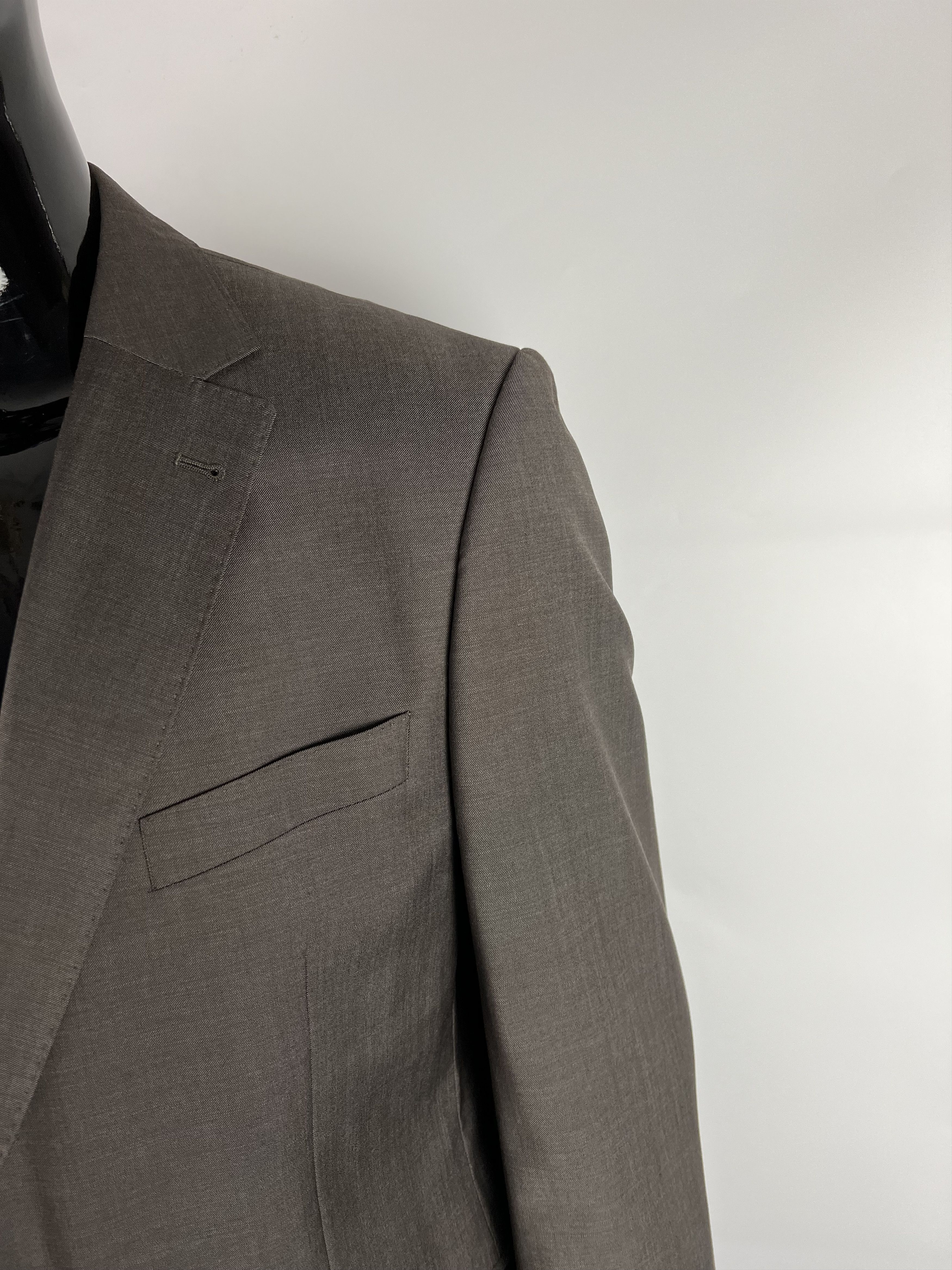 Balmain Balmain Home Men's Wool Suit Size 52 Size 52R - 6 Thumbnail