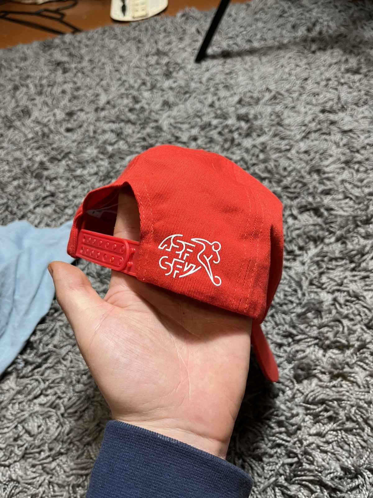 Puma |OS| PUMA SWITZERLAND NATIONAL FOOTBALL TEAM RED CAP Size ONE SIZE - 4 Thumbnail