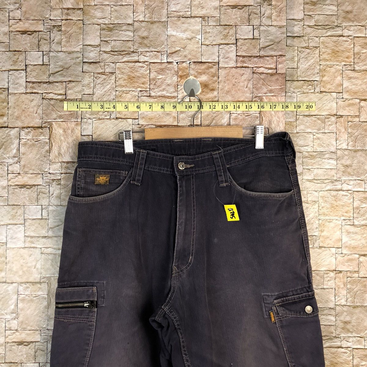 Faded Glory Dogman Purple Cargo Multipocket Pants #A745 Size US 34 / EU 50 - 4 Thumbnail