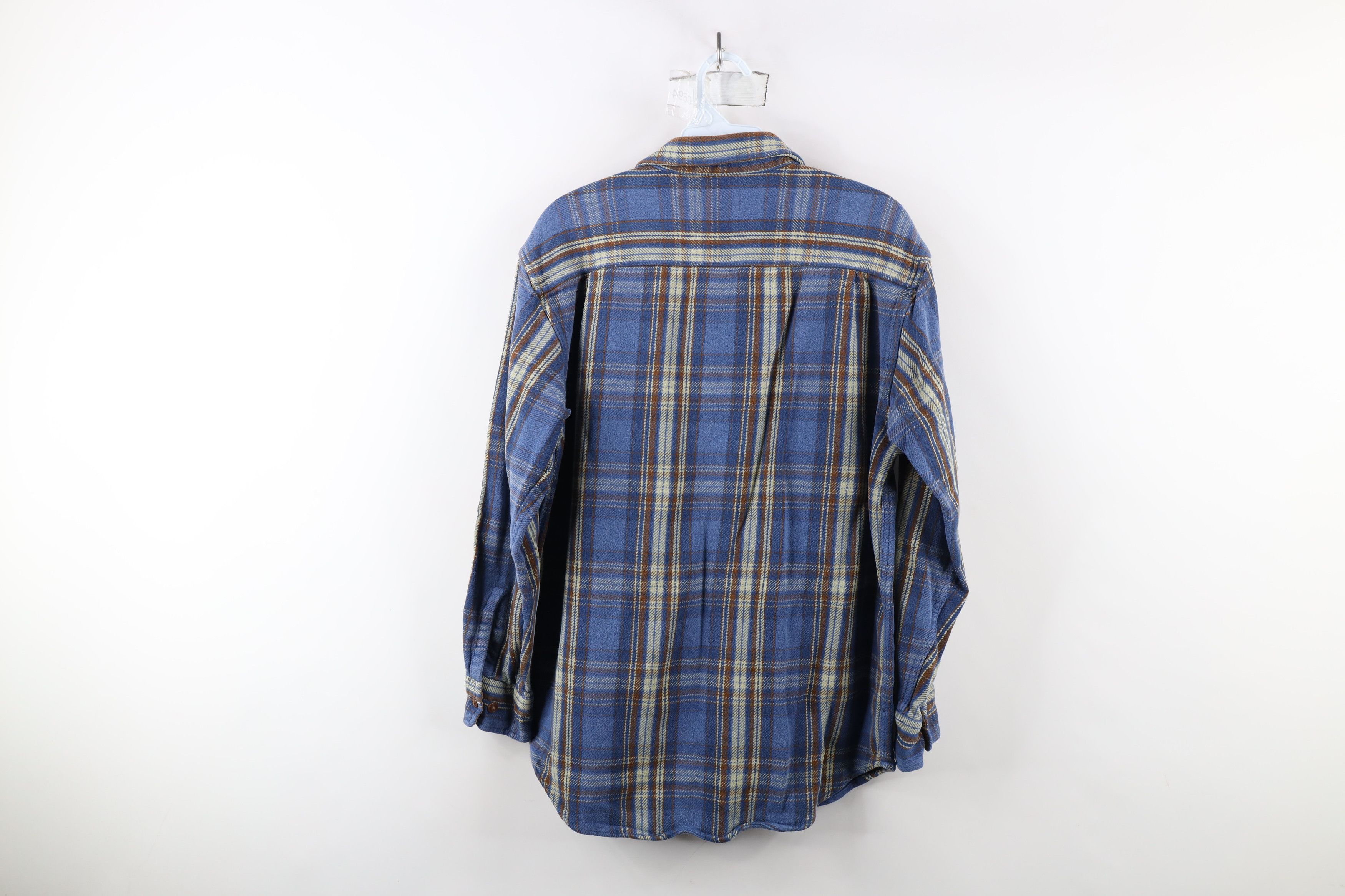 Vintage Vintage 90s Streetwear Heavyweight Flannel Button Shirt Size US M / EU 48-50 / 2 - 10 Thumbnail