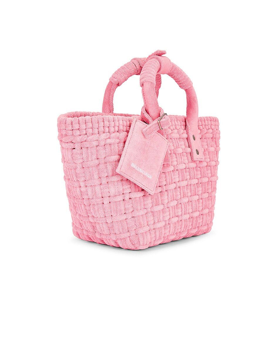 Balenciaga o1y0625 Size : OS / Basket Bag in Pink Size ONE SIZE - 6 Thumbnail