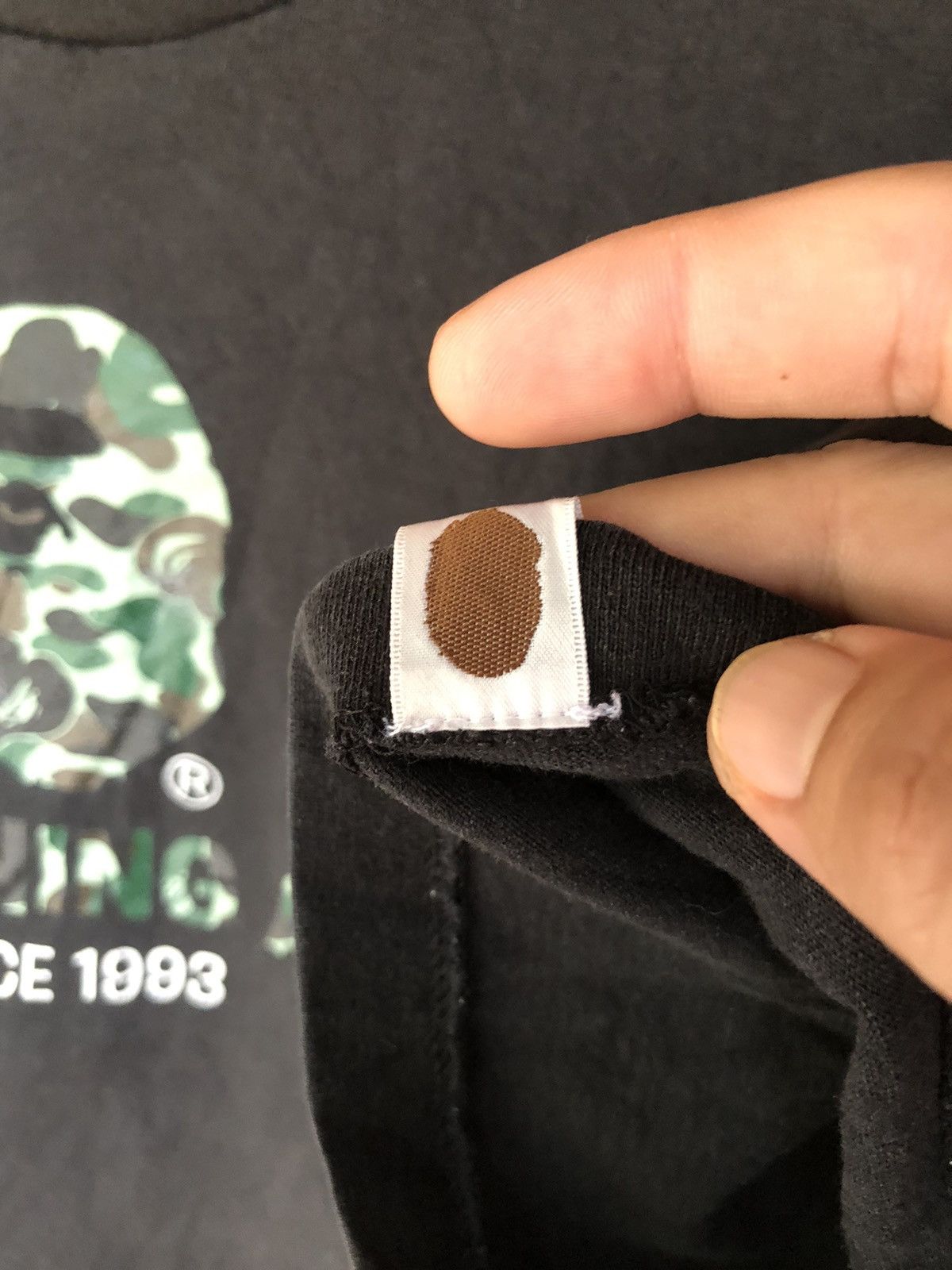 Bape Vintage A Bathing Ape Single Stich Shirt Tee Rare Size US L / EU 52-54 / 3 - 7 Thumbnail