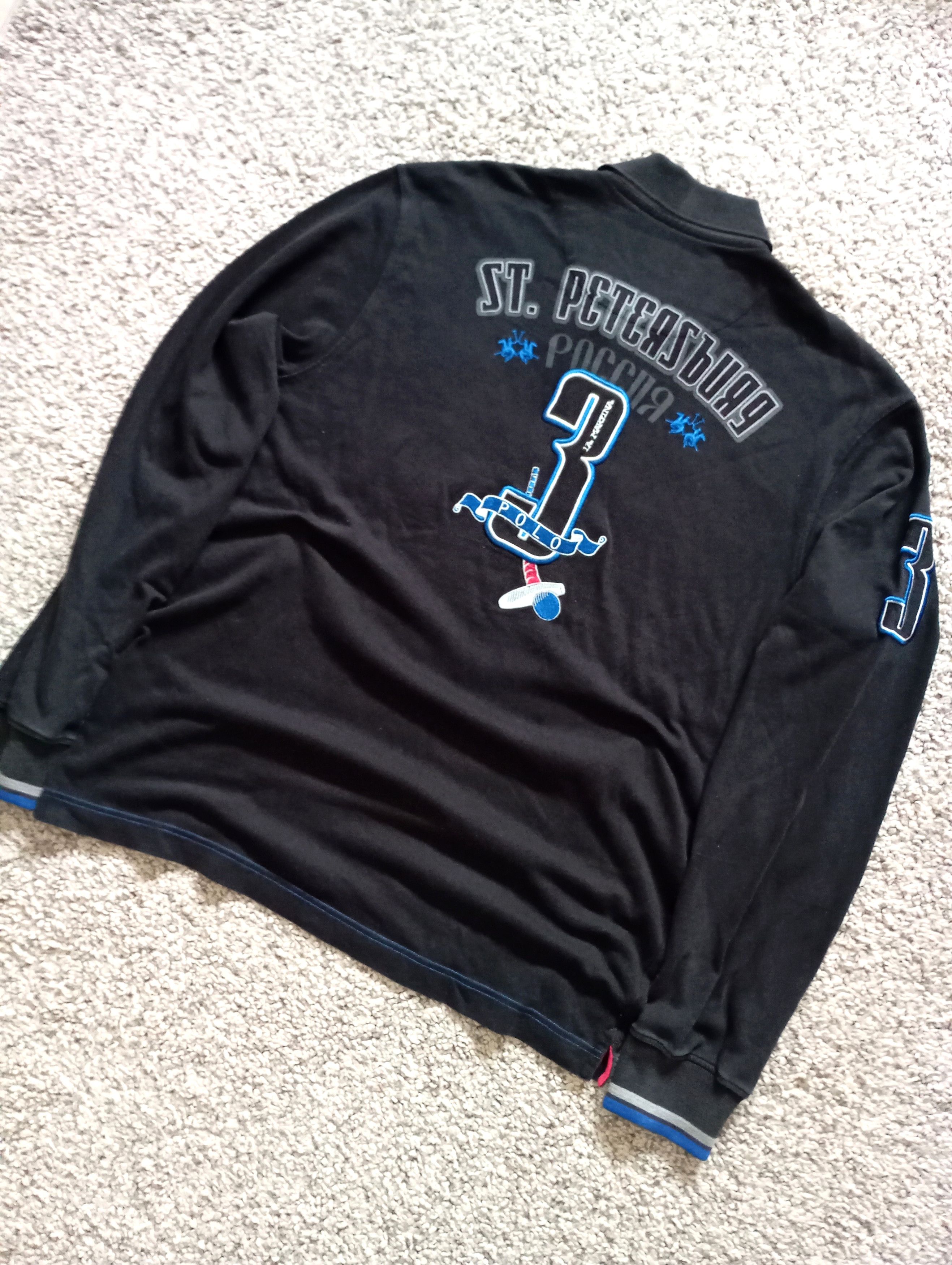 La Martina × Polo Ralph Lauren × Vintage Vintage La Martina St.Petesburg Long Sleeve #3 Polo Tshirt Size US XL / EU 56 / 4 - 6 Thumbnail