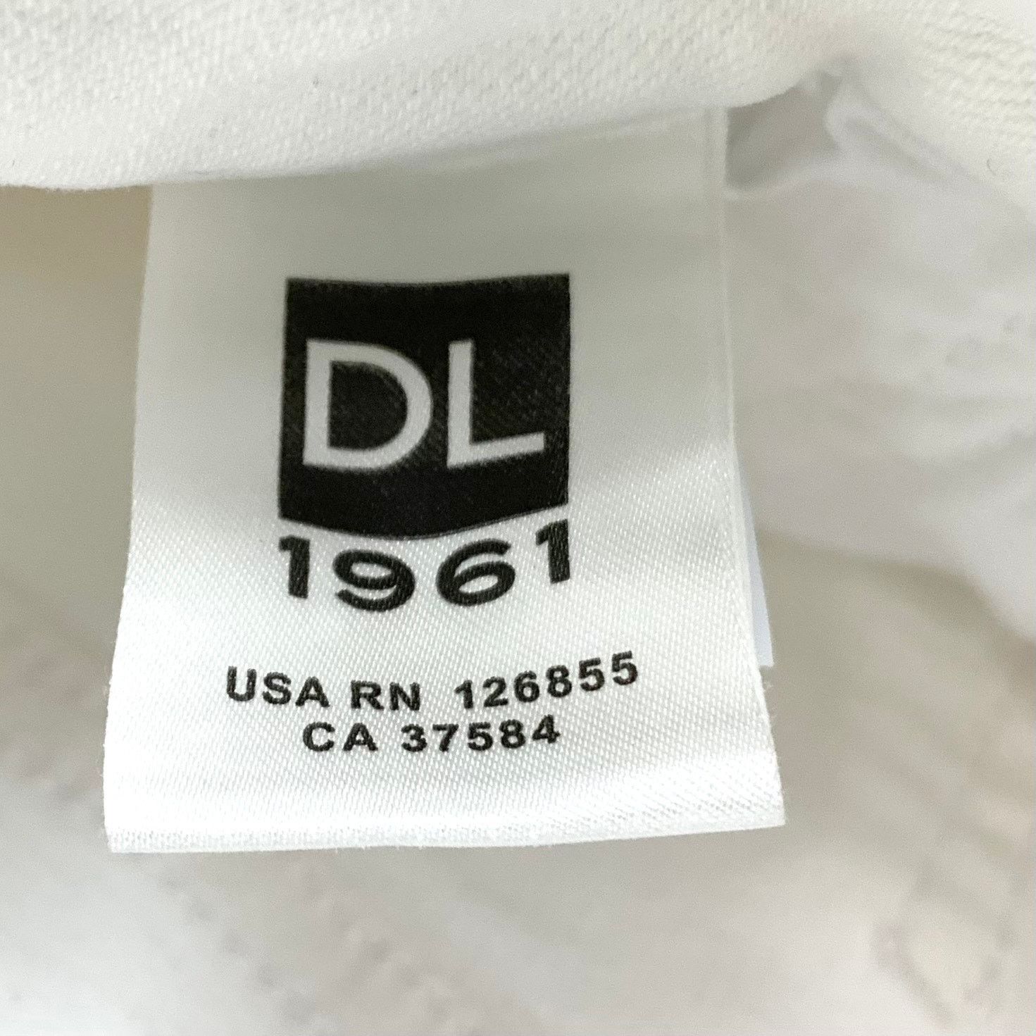 DL1961 DL1961 Patti High Rise Straight Jeans Donovan White Size 29 Size 29" - 14 Thumbnail