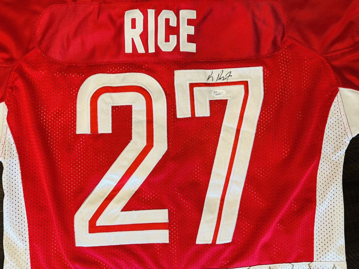 Reebok Reebok Pro Bowl 2010 Ray Rice #27 Auto Jersey Men's Size 50 Size US L / EU 52-54 / 3 - 2 Thumbnail