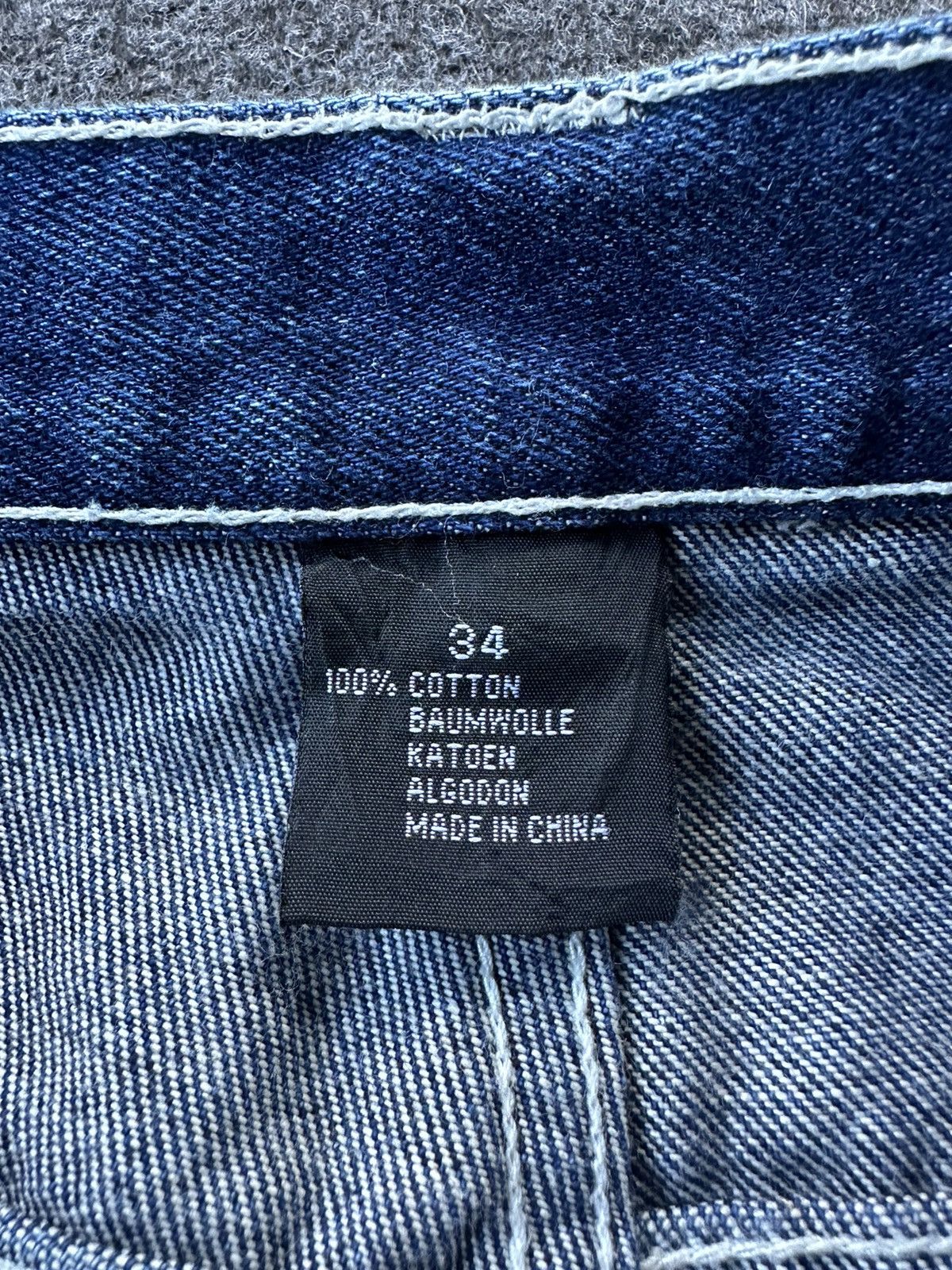 Pelle Pelle Baggy Pelle Pelle Marc Buchanan Vintage Denim D316 Size US 34 / EU 50 - 13 Thumbnail