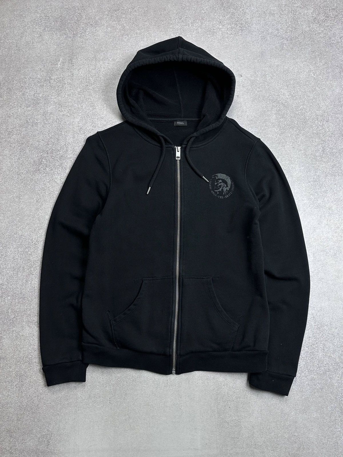Diesel Vintage Diesel LGB If Six Was Nine Boxy Zip Hoodie S Size US S / EU 44-46 / 1 - 2 Thumbnail