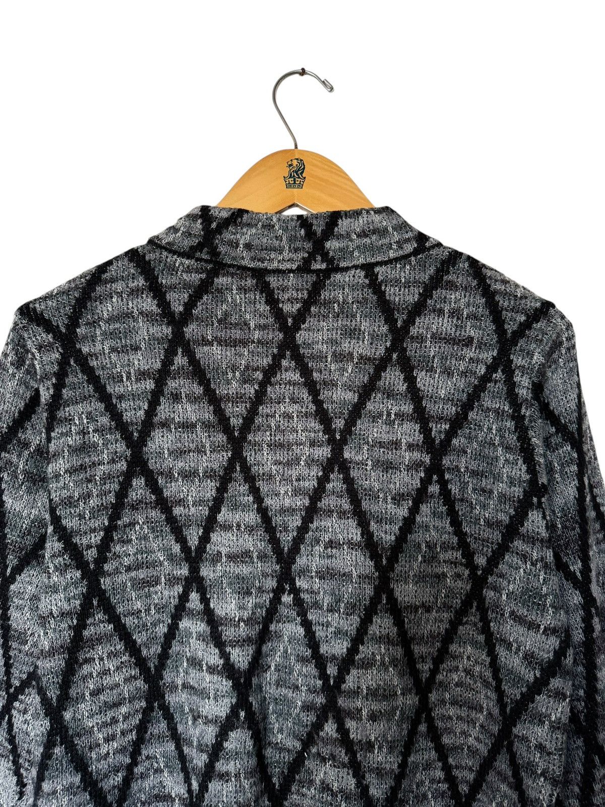 Aran Isles Knitwear Vintage Plaisir Pattern Button Ups Knitwear Sweater Size M / US 6-8 / IT 42-44 - 8 Thumbnail