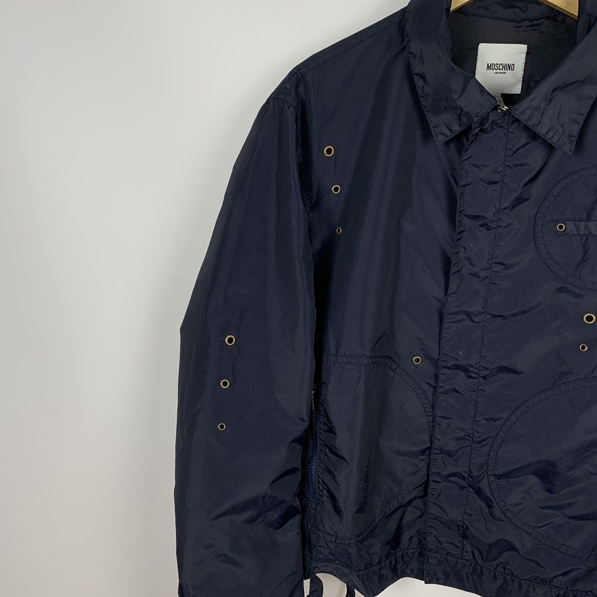 Moschino Moschino Jeans Full Zip Jacket Women’s Size IT 50 Nylon Size XL / US 12-14 / IT 48-50 - 4 Thumbnail