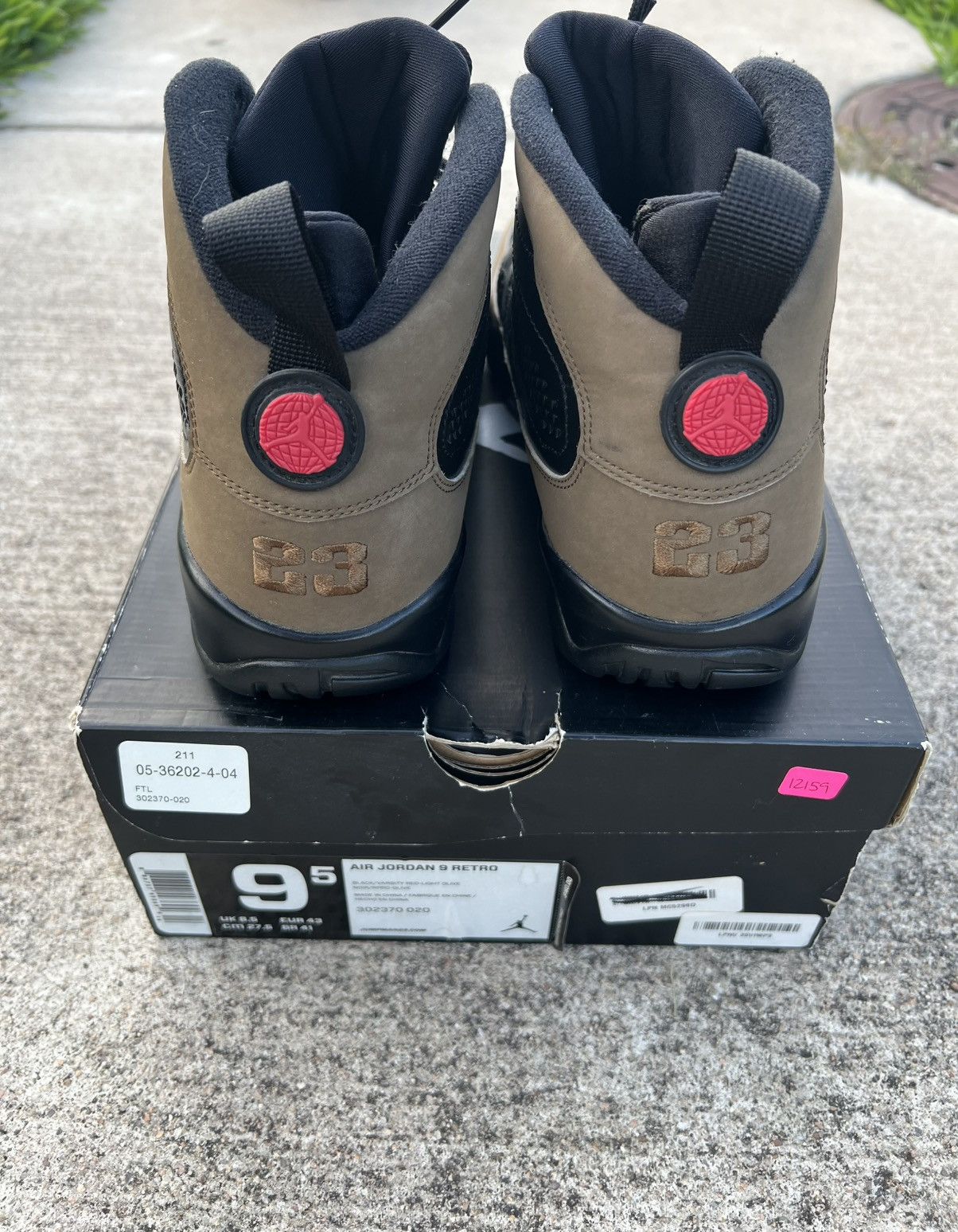 Jordan Brand 2012 Olive Jordan 9 Size US 9.5 / EU 42-43 - 4 Thumbnail