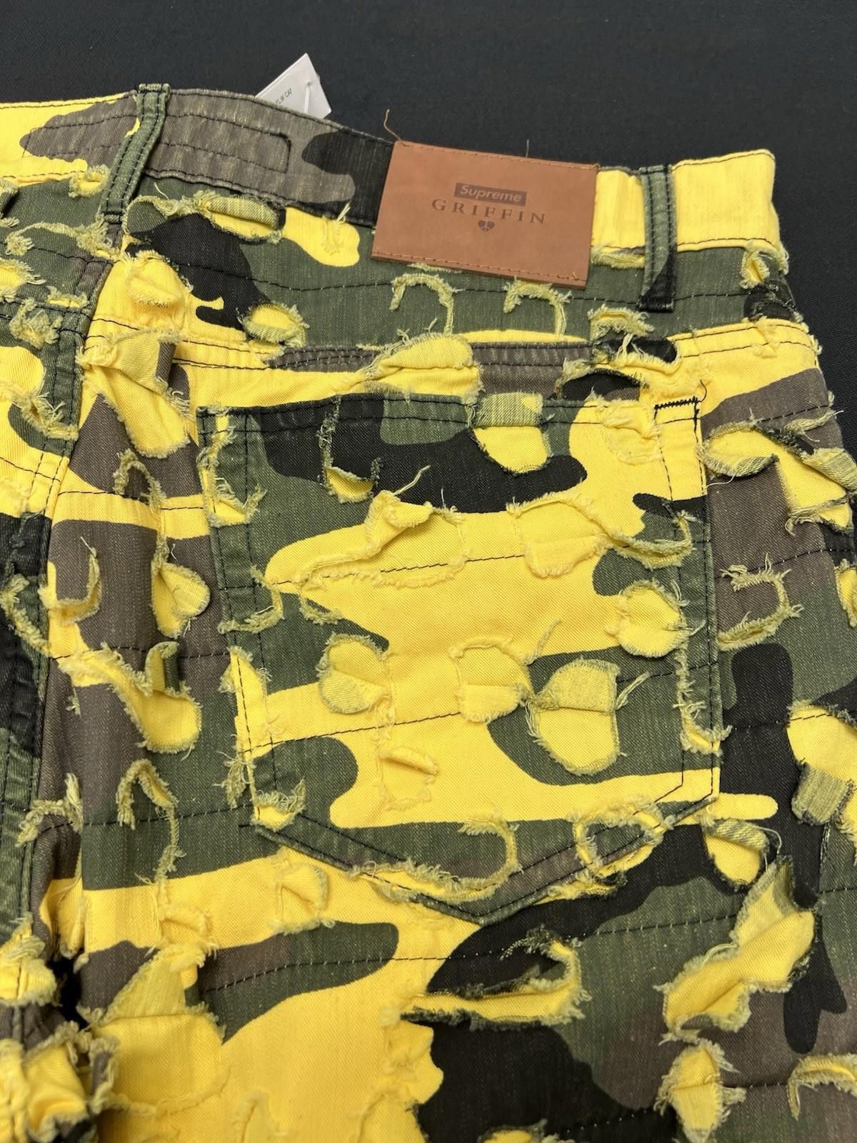 Supreme FW22 SUPREME GRIFFIN 5-POCKET JEAN OLIVE PANTS PANT SIZE 32 Size US 32 / EU 48 - 11 Thumbnail