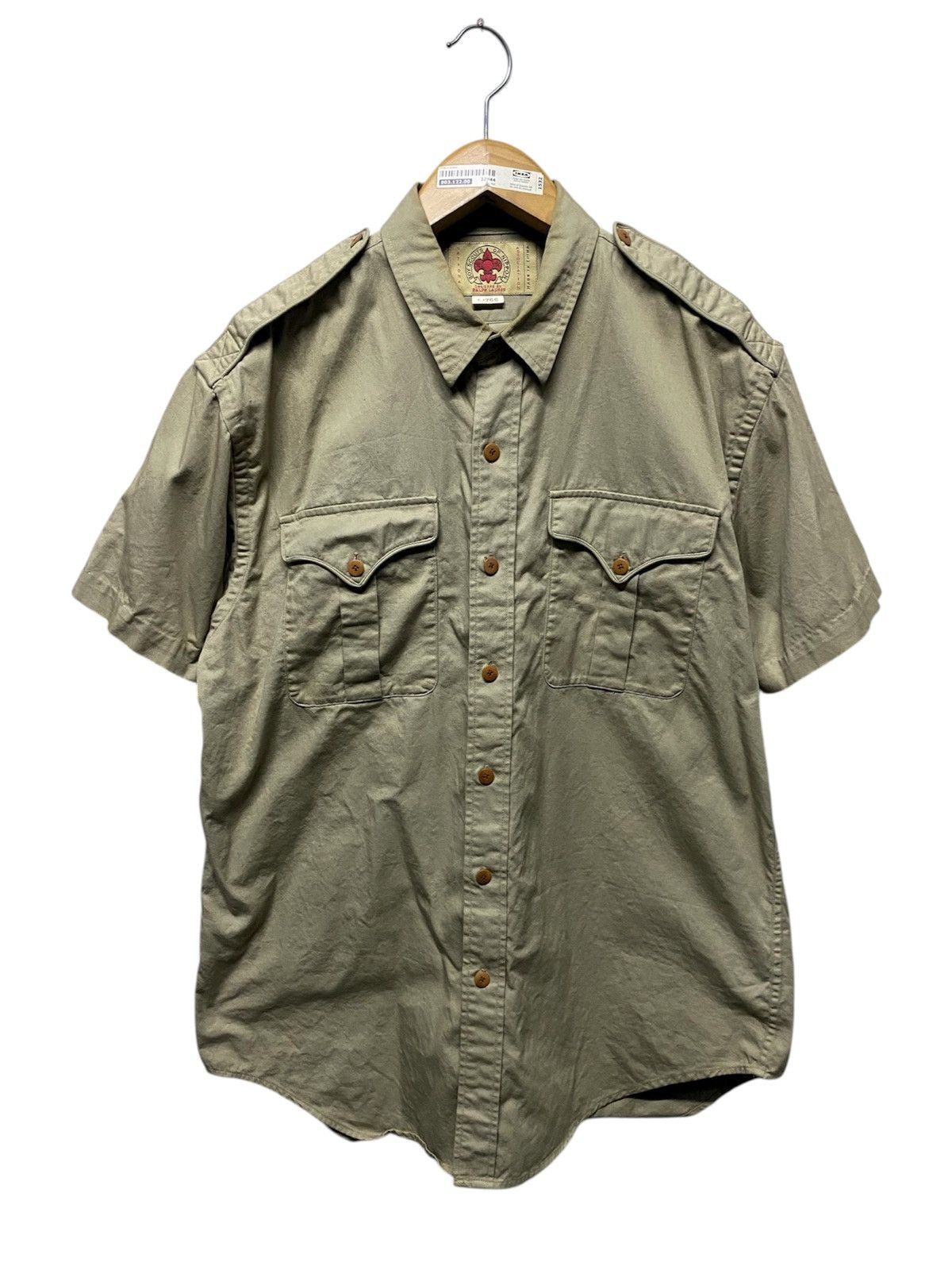 Ralph Lauren Vintage Ralph Lauren Boy Scouts of Nippon Shirts Size US L / EU 52-54 / 3 - 1 Thumbnail