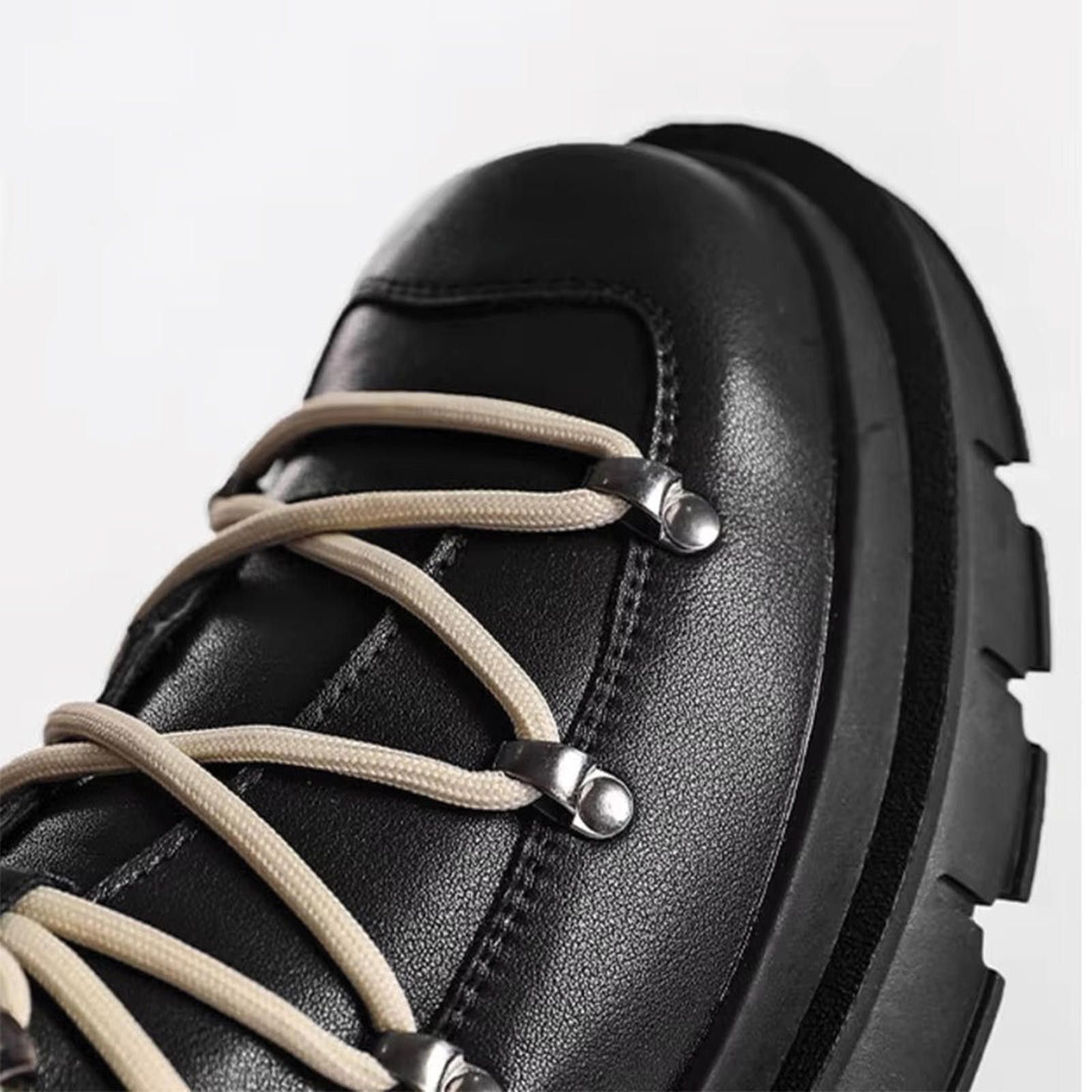 Other Leather Trail-Inspired Urban Boots Size US 7 / EU 40 - 7 Thumbnail