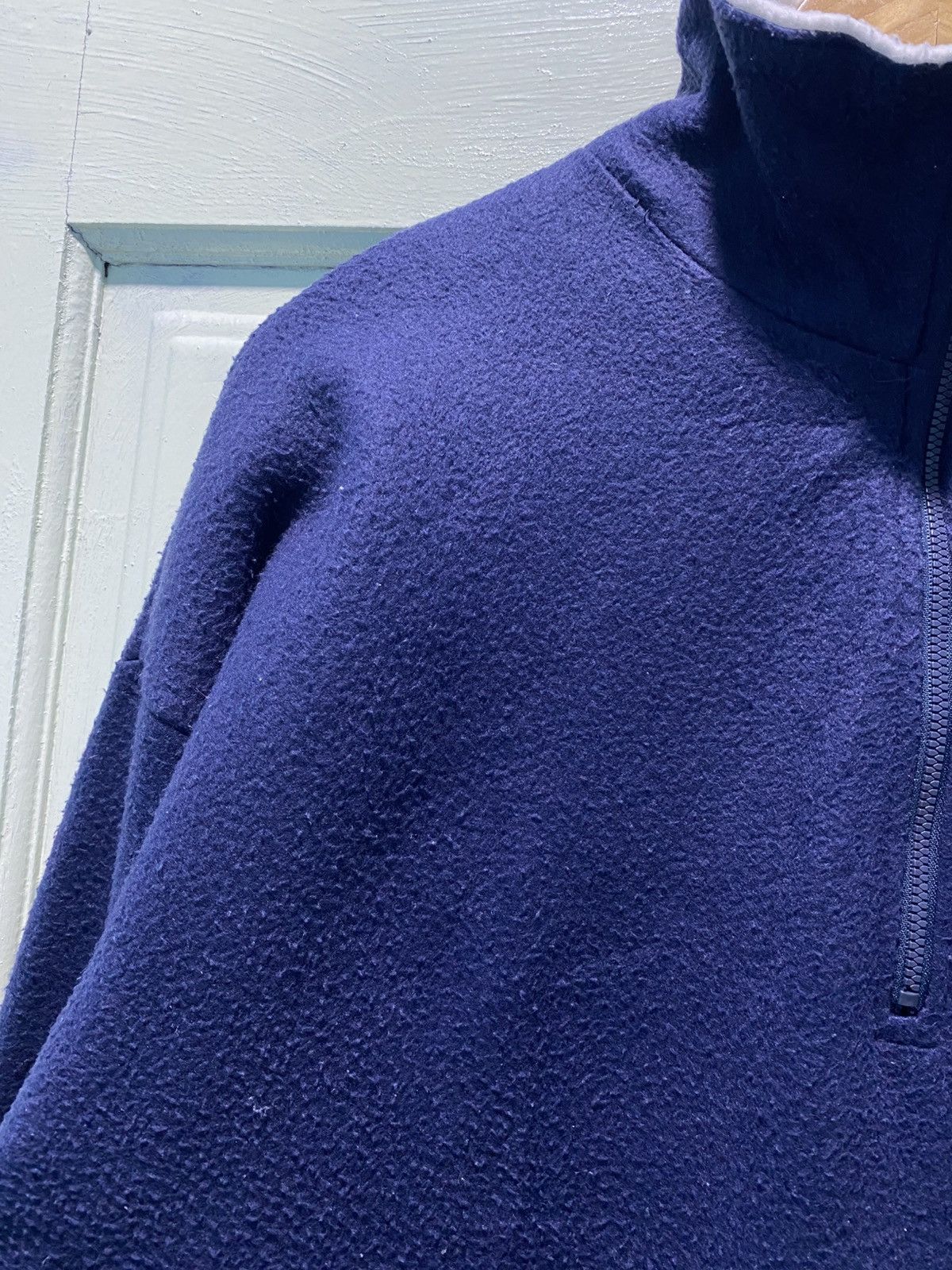Stussy Vintage 90s Stussy Fleece Embroidered Logo HalfZipper Jacket Size US M / EU 48-50 / 2 - 5 Thumbnail