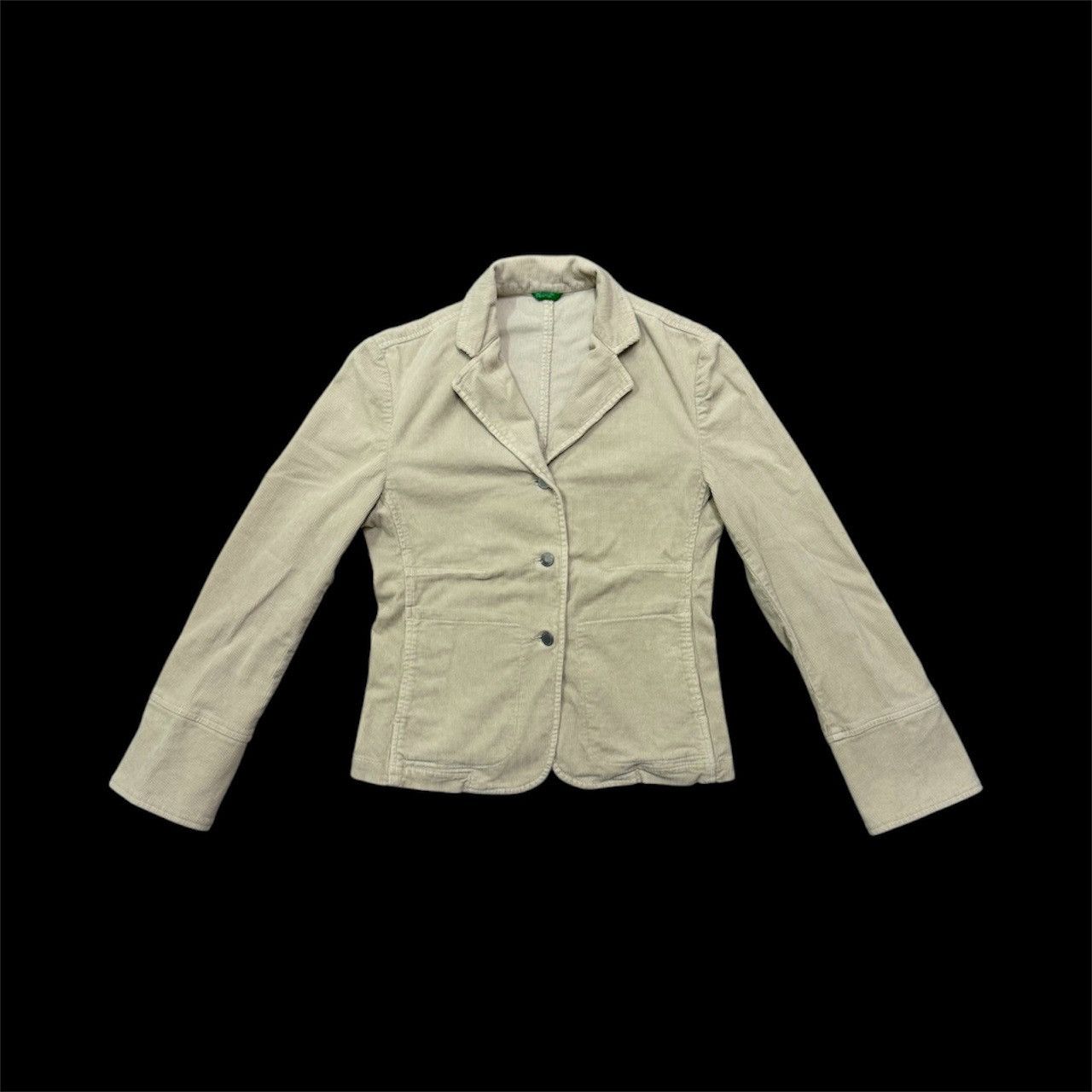 United Colors Of Benetton United colors of benetton coduroy open colar blazer jacket Size XS / US 0-2 / IT 36-38 - 1 Thumbnail