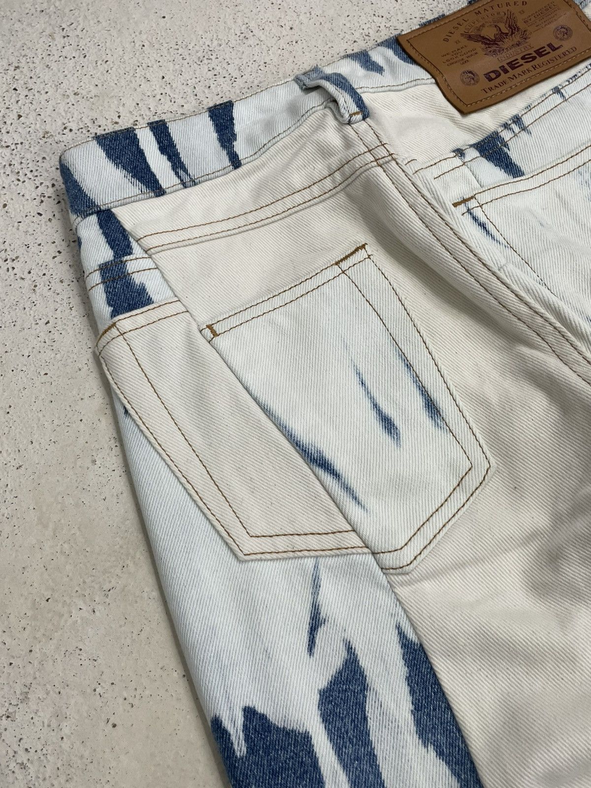 Diesel Diesel D-Joy Slim Regular Waist Effect Work Design Distress Size 23" - 18 Thumbnail