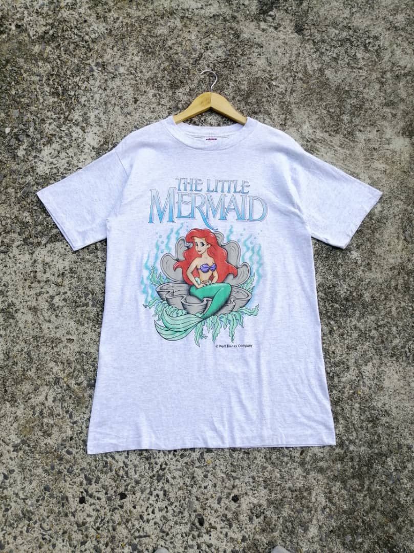 Disney × Vintage Vintage 90s Disney The Little Mermaid Tee Size US M / EU 48-50 / 2 - 1 Thumbnail