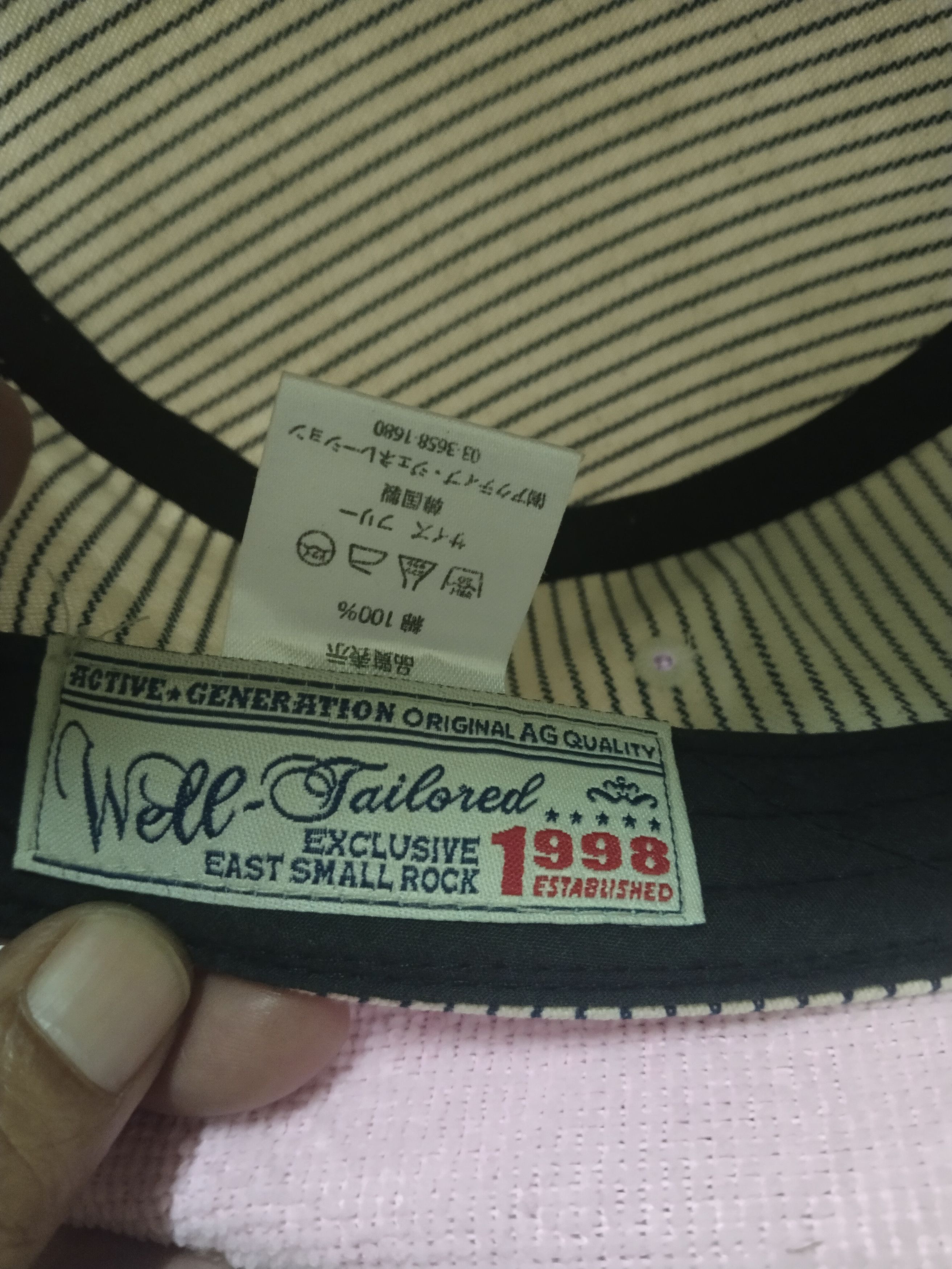 Japanese Brand RARE CADET STRIPE ACTIVE GENERATION CAP HAT Size ONE SIZE - 7 Thumbnail