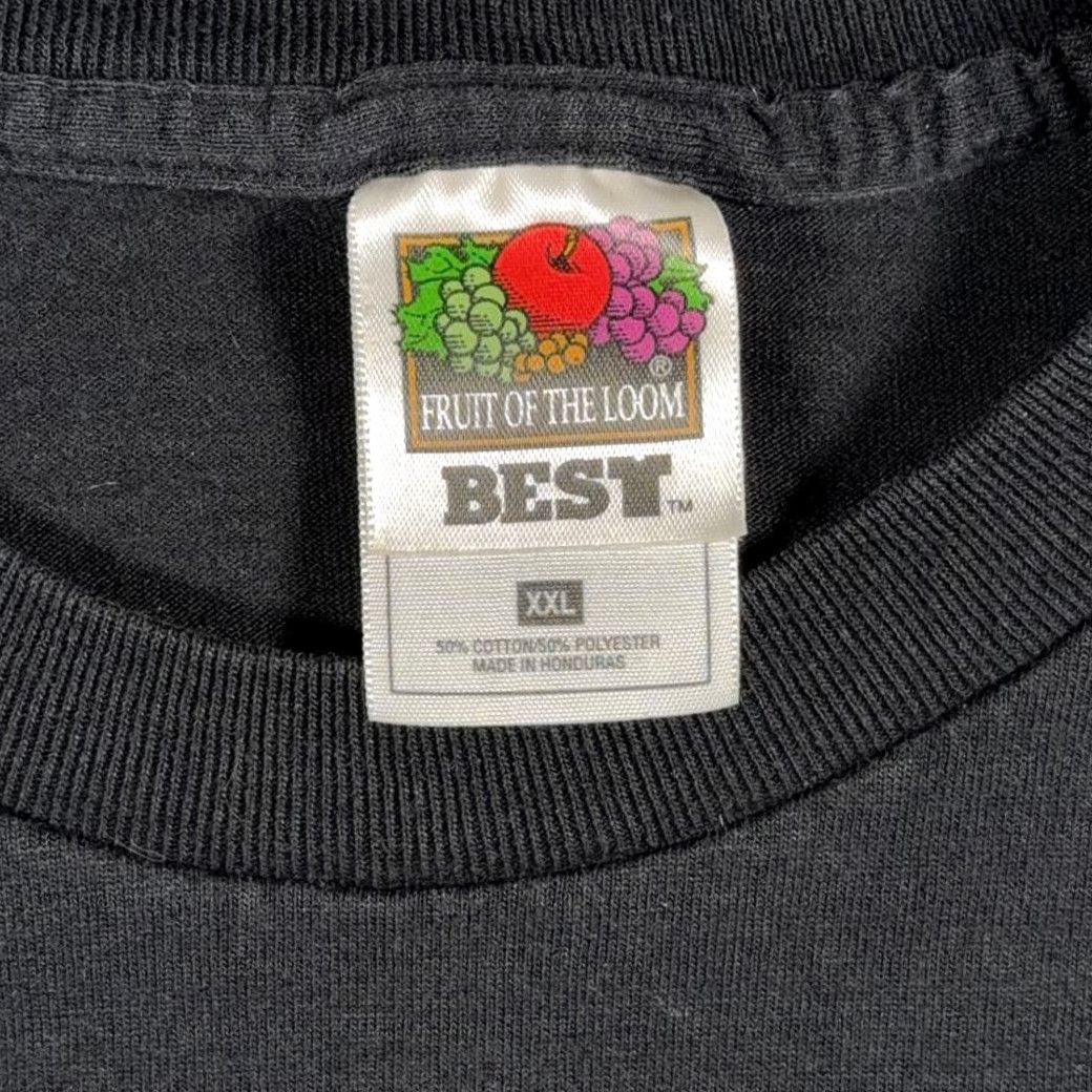 Fruit Of The Loom VINTAGE Cattleman Club Shirt Adult EXTRA LARGE Black Pocket Texas Longhorn 90s Size US XL / EU 56 / 4 - 4 Thumbnail