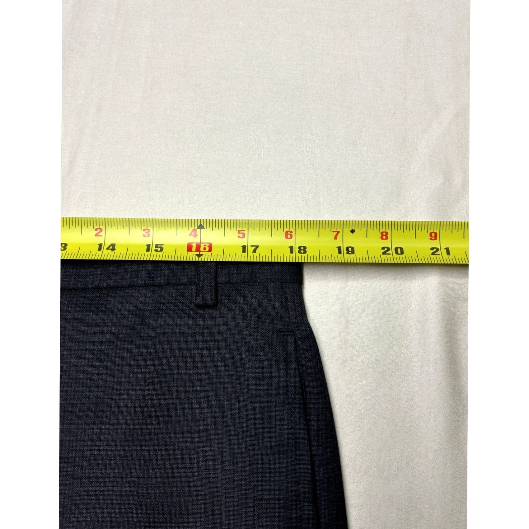 Ralph Lauren Lauren Ralph Lauren Dress Pants Slim Fit 36x30 Wool Charcoal Grey Check Men Regular Pants Size US 36 / EU 52 - 6 Thumbnail