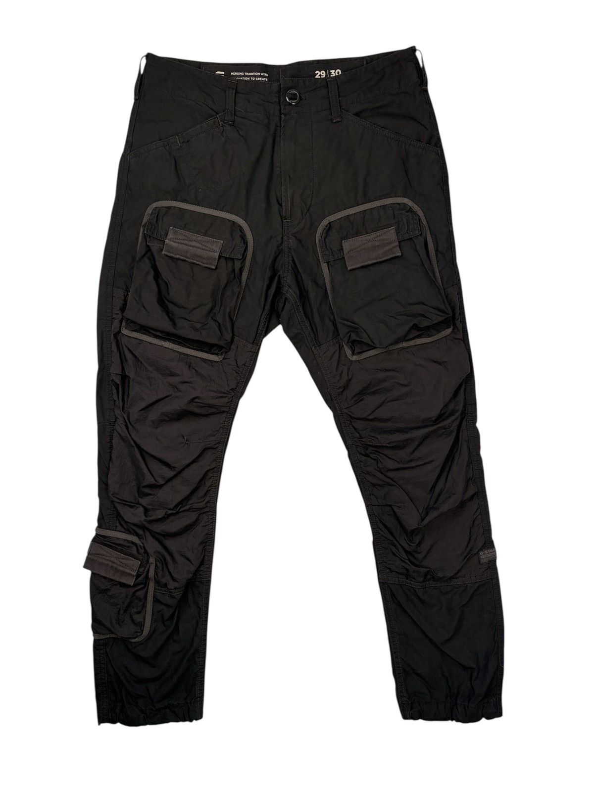 G-Star G-Star Raw Multi pocket Pants Black 29x30 Size US 29 - 1 Thumbnail