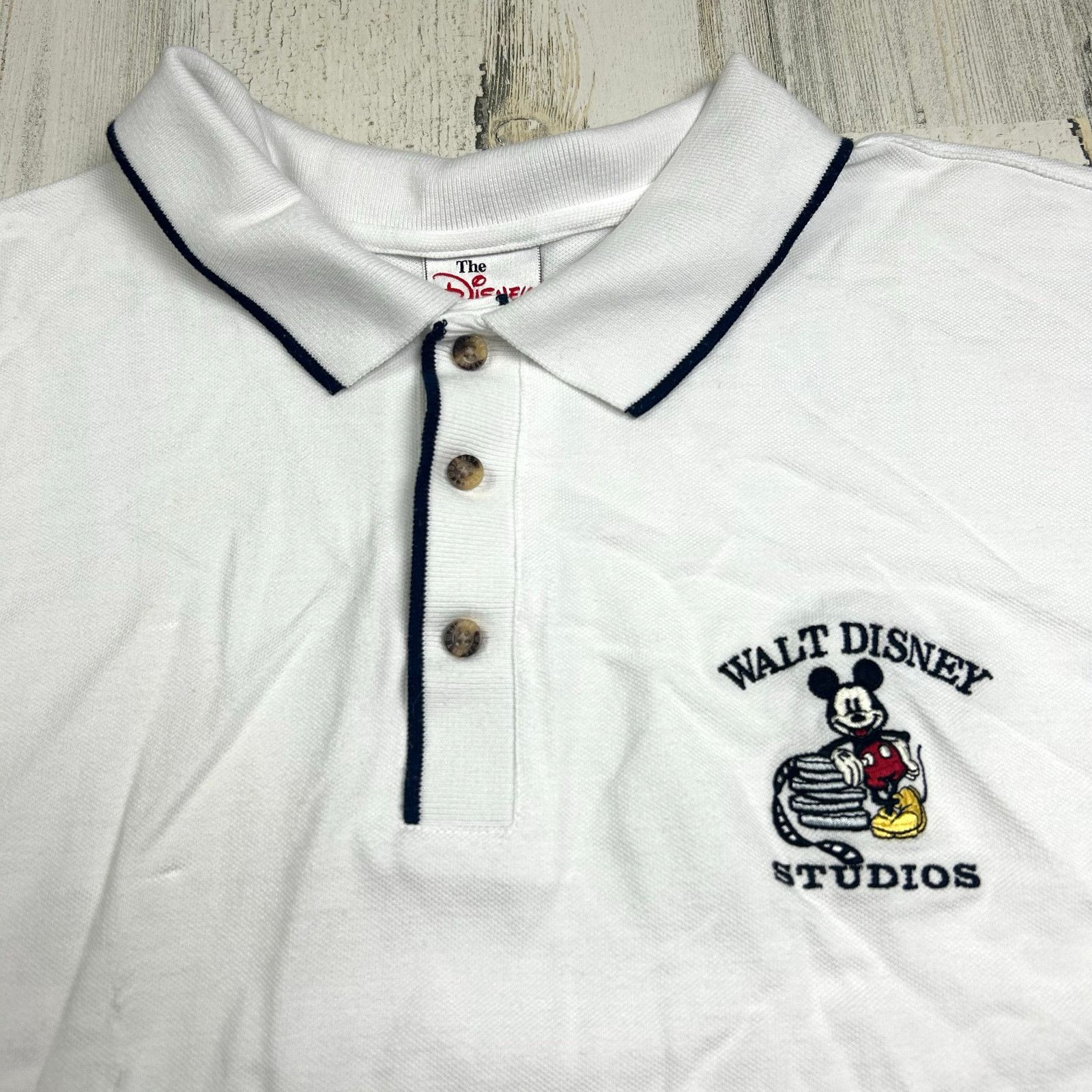 Disney × Vintage Vintage 1990 Walt Disney Studios Polo Size US L / EU 52-54 / 3 - 2 Thumbnail