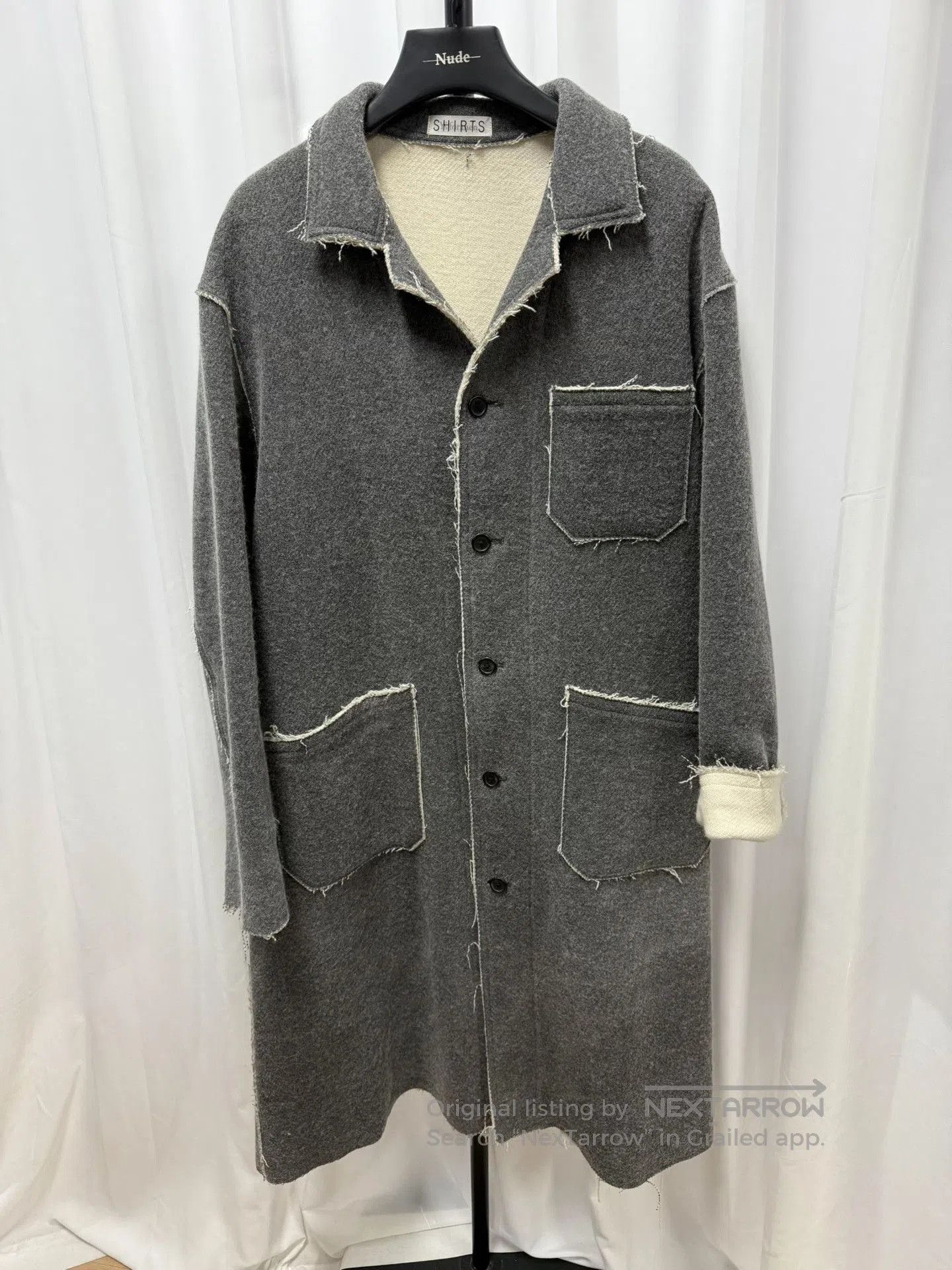 Y's for Men y's for men wool coat with color blocking. Size US L / EU 52-54 / 3 - 1 Thumbnail