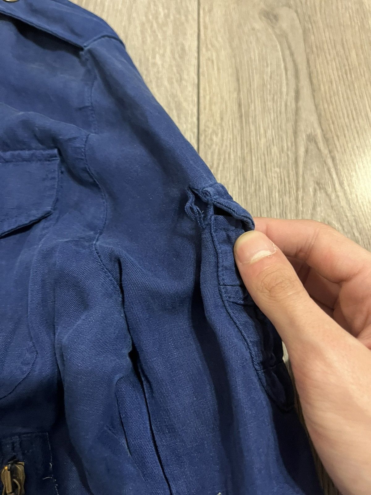 Ralph Lauren × Ralph Lauren Blue Label Ralph Lauren Blue Label Jacket Utility Belted Military M Size M / US 6-8 / IT 42-44 - 8 Thumbnail