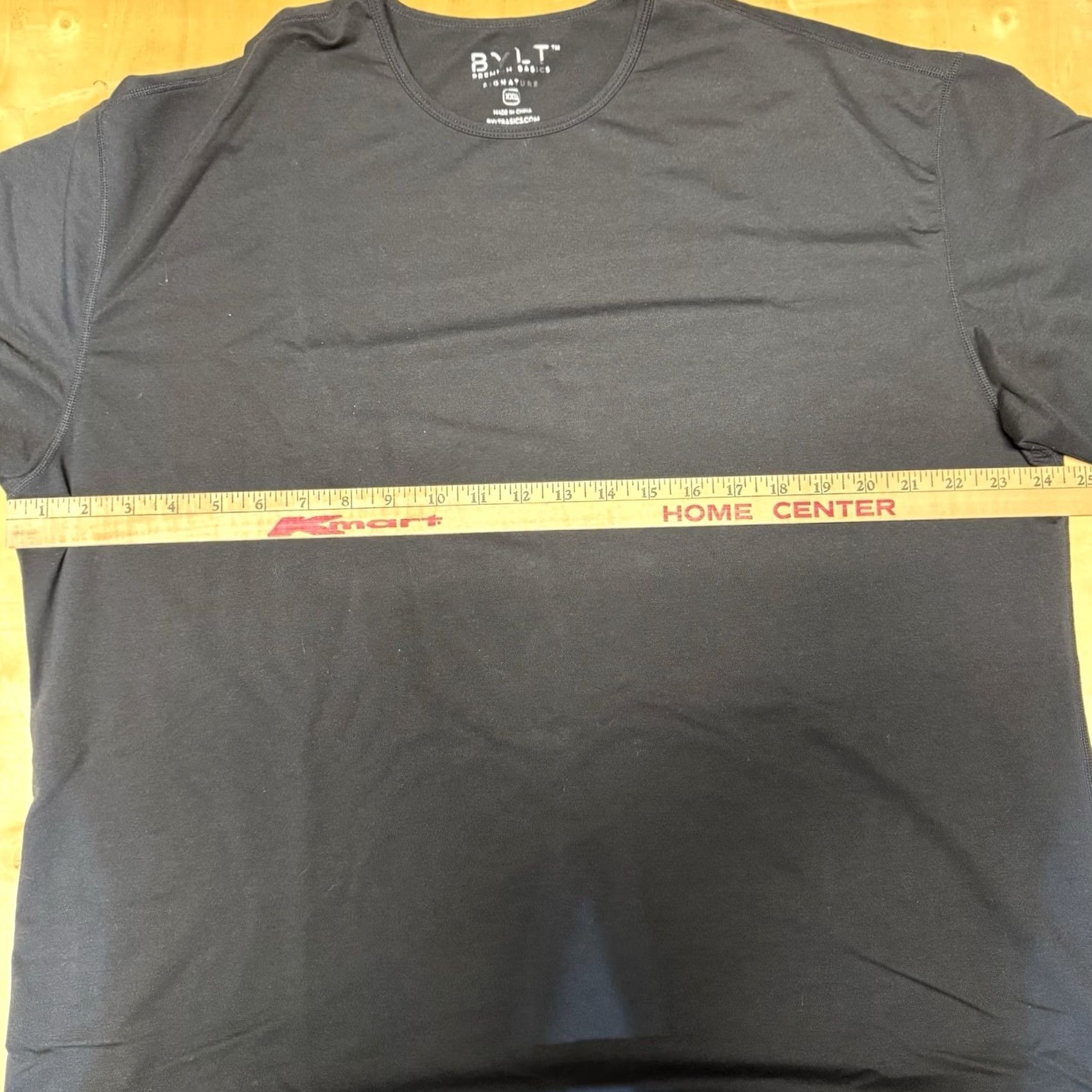 Vintage BYLT Premium Basics Signature T-Shirt Short Sleeve Black 2XL Mens Regular Logo Size US XXL / EU 58 / 5 - 4 Thumbnail