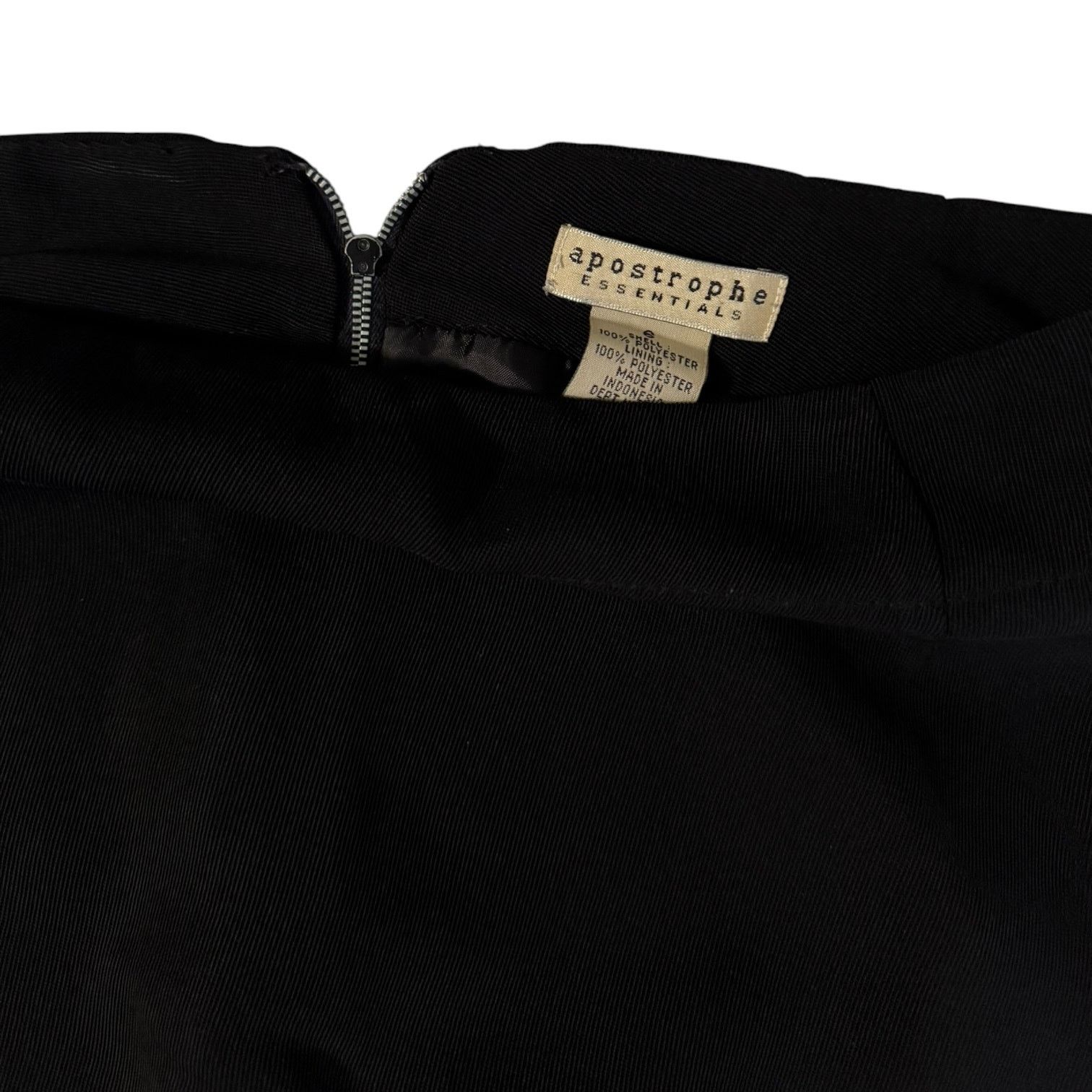 Other Apostrophe Essentials Women’s Basic Black ALine Skirt Size 6 Size 28" / US 6 / IT 42 - 2 Thumbnail