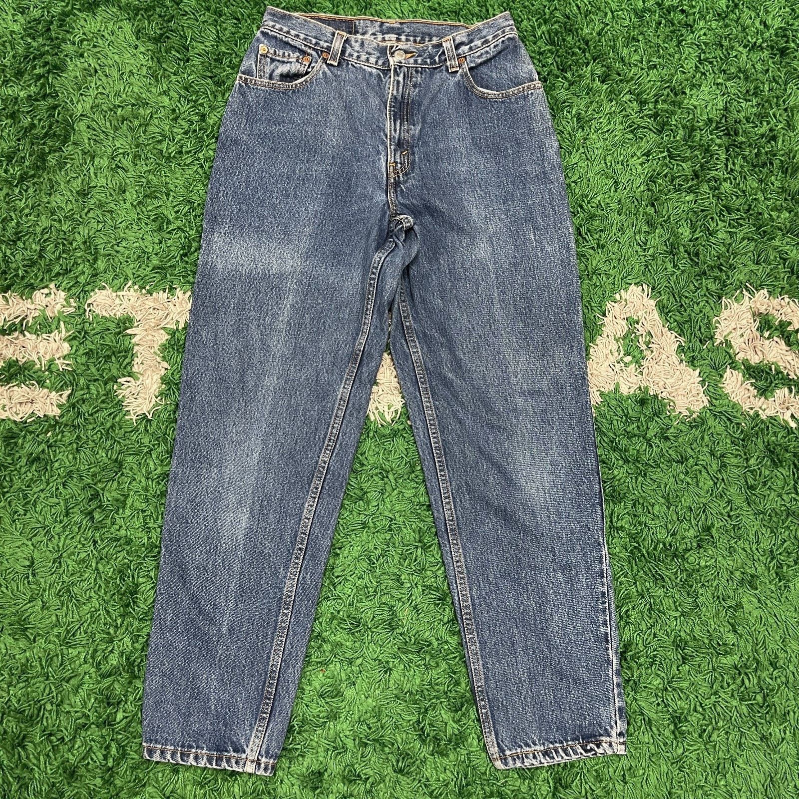 Levi's × Vintage Vintage 90s Levis 550 Relaxed Fit Tapered Leg Womens Size 8 Size 30" / US 8 / IT 44 - 1 Thumbnail