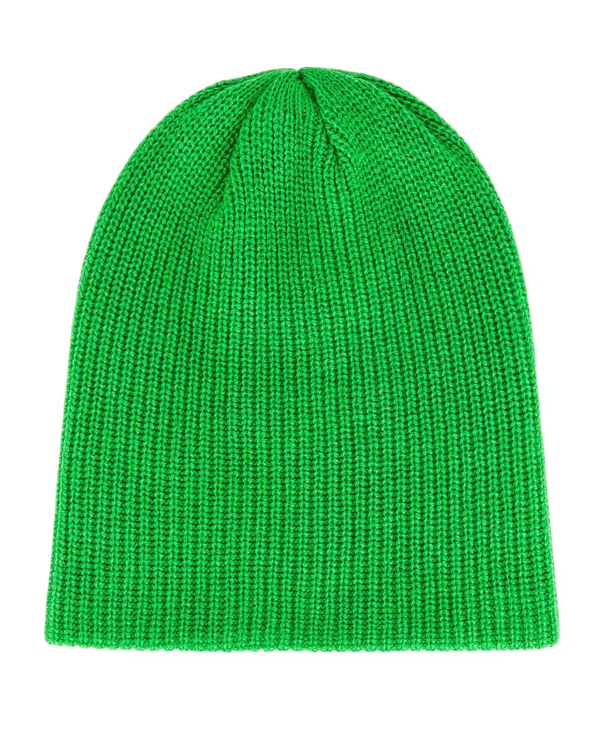 The Elder Statesman 100% Cashmere Gecko Green Beanie Size ONE SIZE - 4 Thumbnail