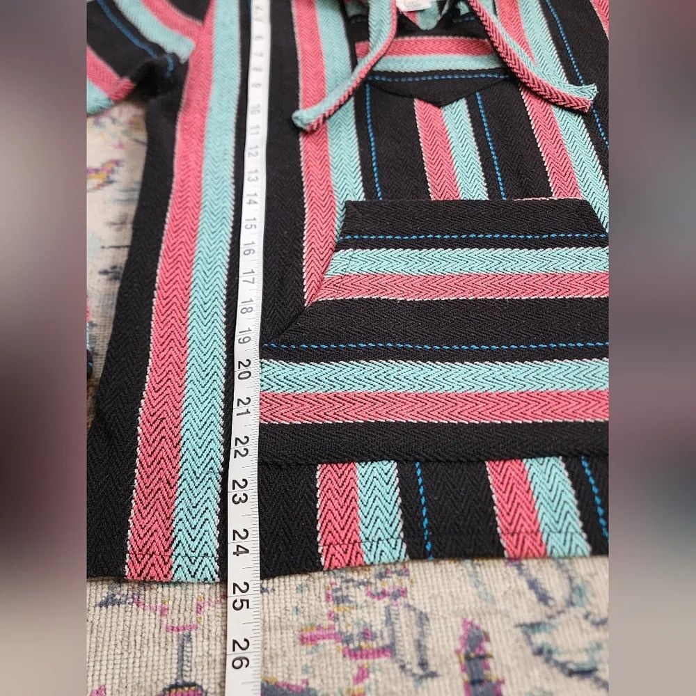 Other Original Senor Lopez Baja Pullover Hoodie Multicolor Strip Size M / US 6-8 / IT 42-44 - 7 Thumbnail