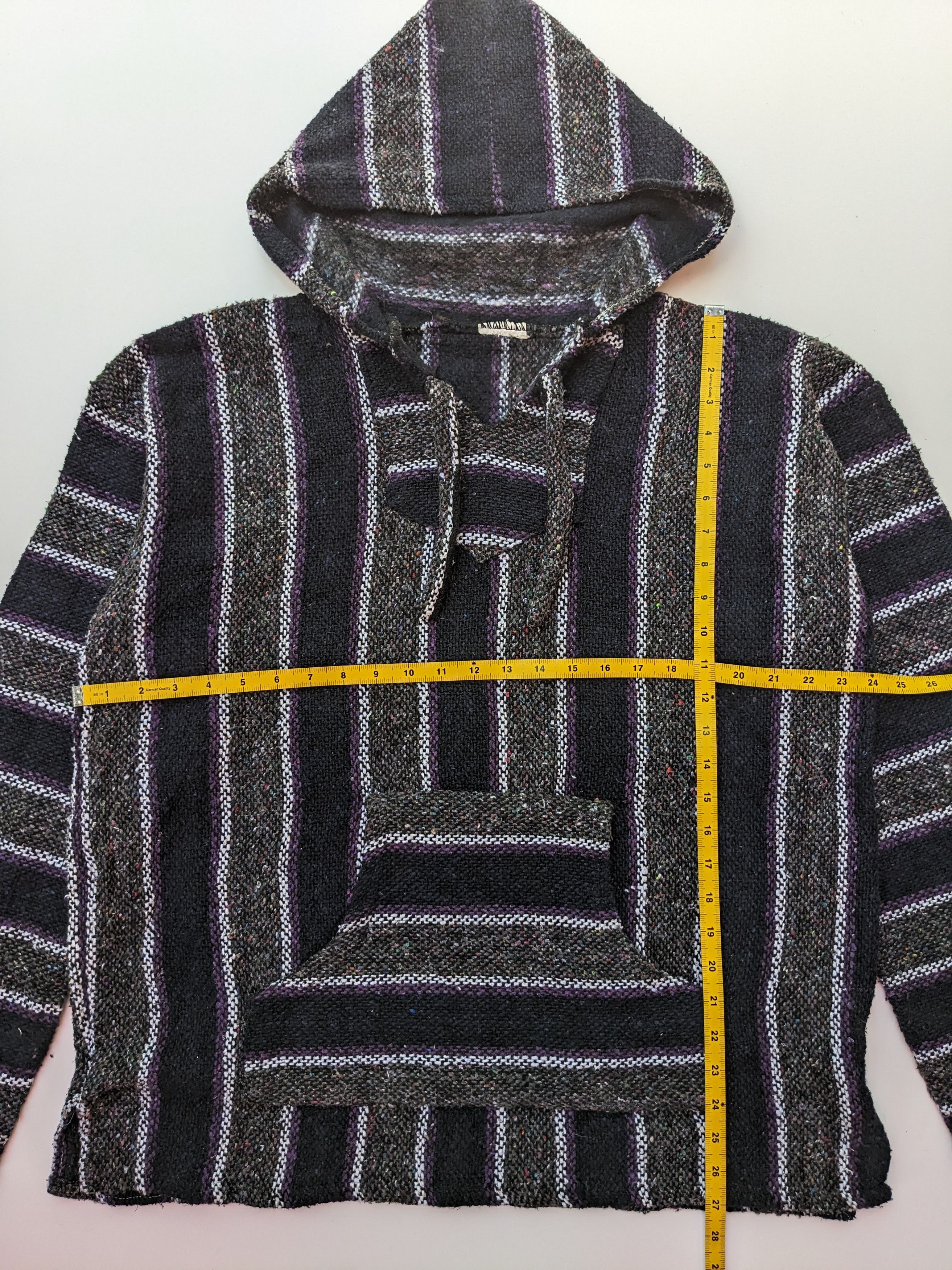 Vintage Vintage mexican ponchos hoodie Size US L / EU 52-54 / 3 - 8 Thumbnail