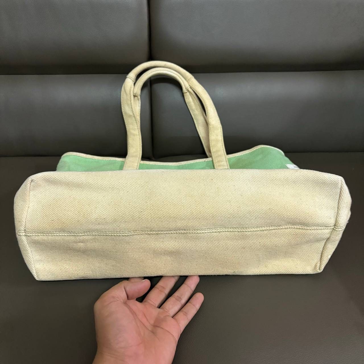 Evisu Vintage Evisu Canvas Shopping Bag Boston Bag Tote Bag Size ONE SIZE - 8 Thumbnail