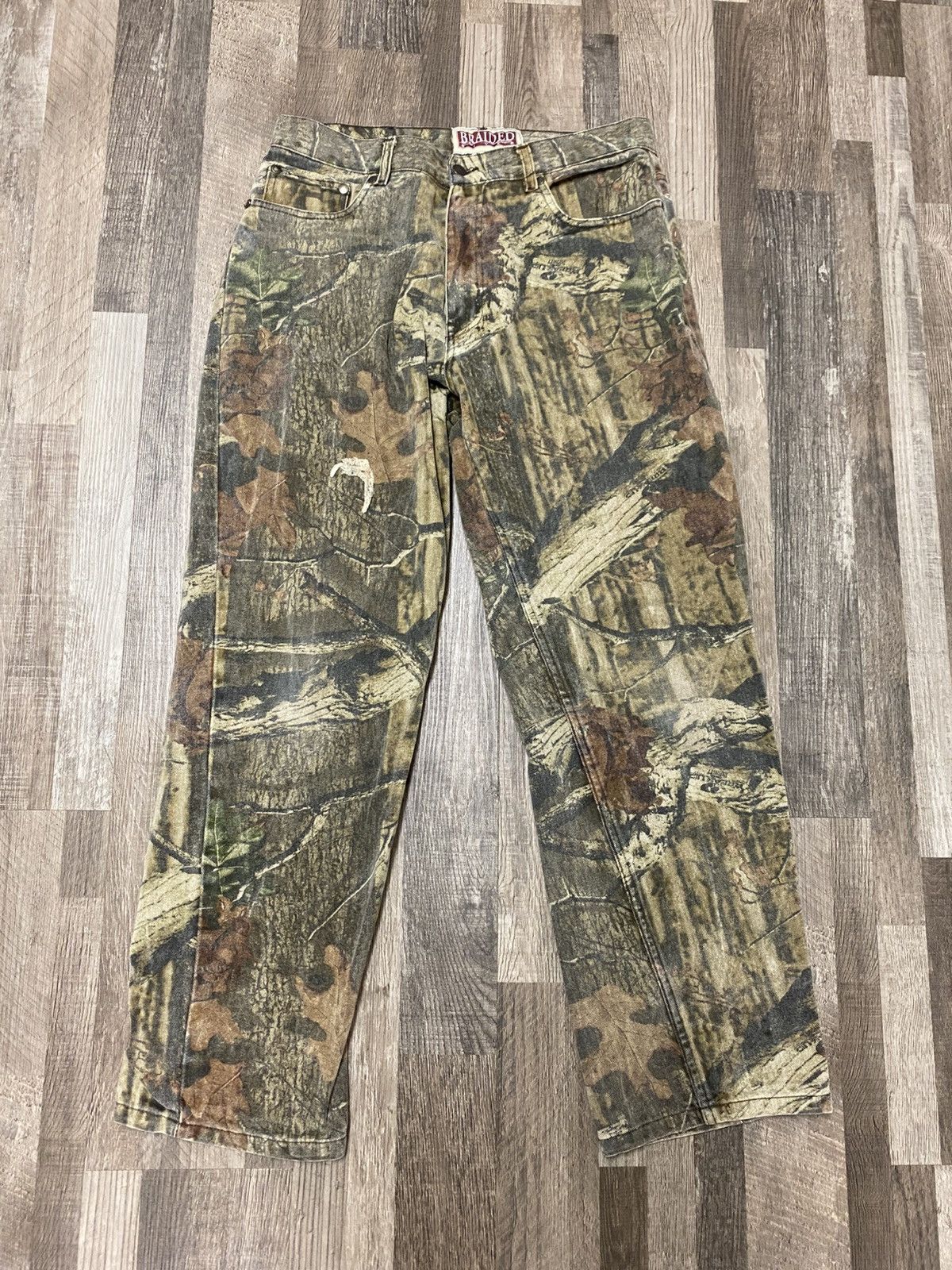 Realtree Vintage Realtree Camo Pants Y2K Braided River Mossy Oak Size US 31 - 2 Thumbnail