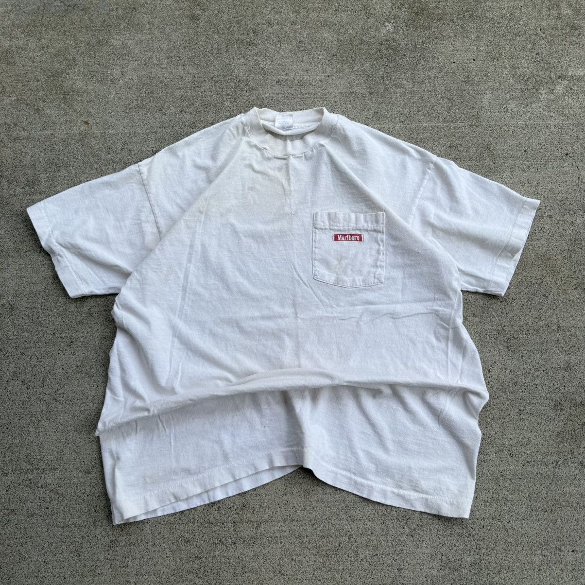Marlboro Adventure Team Vintage Rare 80s Marlboro Country Promo Pocket Tee Size US XL / EU 56 / 4 - 3 Thumbnail