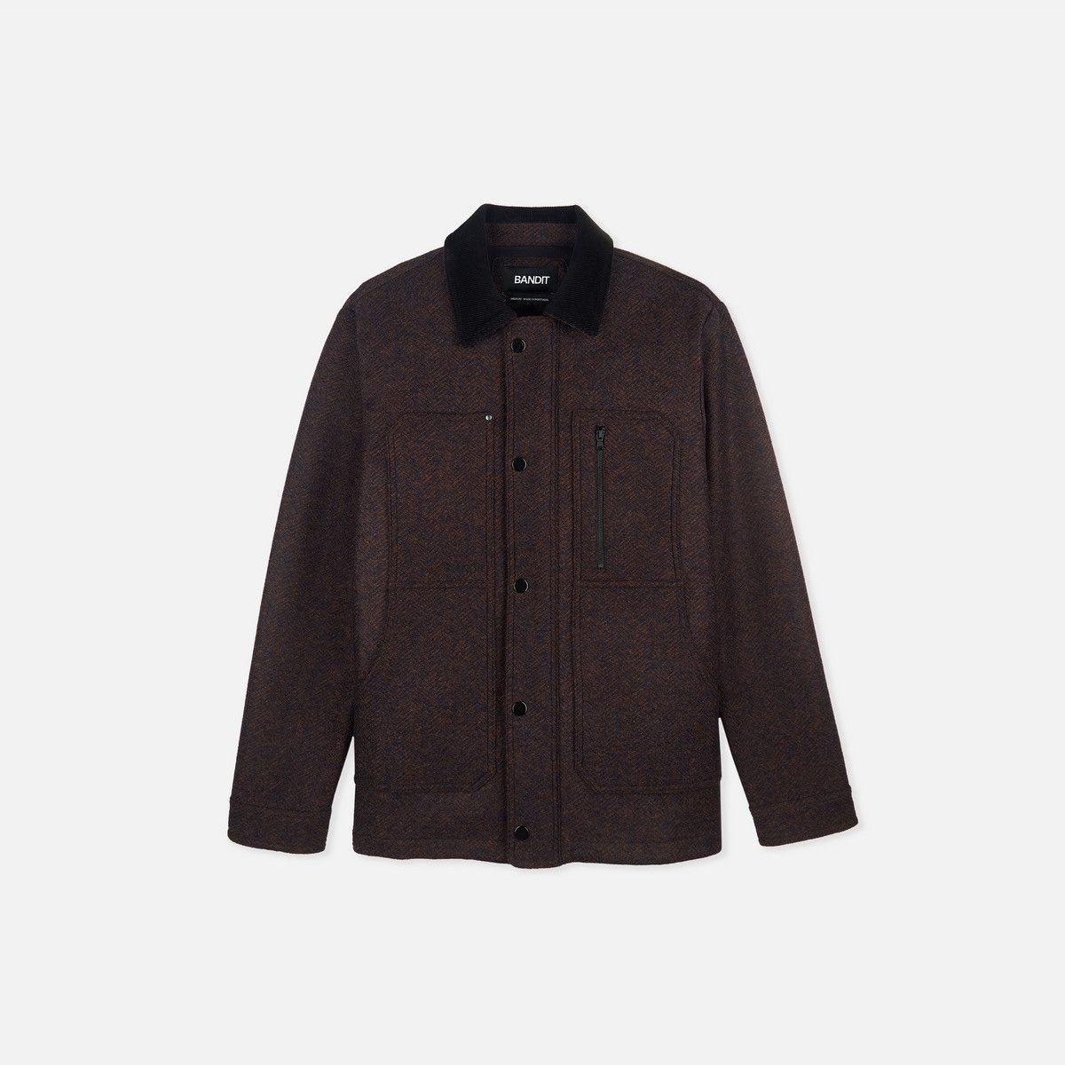 Other Bandit Running THE OFF TRACK HERRINGBONE WOOL JACKET Size US M / EU 48-50 / 2 - 1 Thumbnail