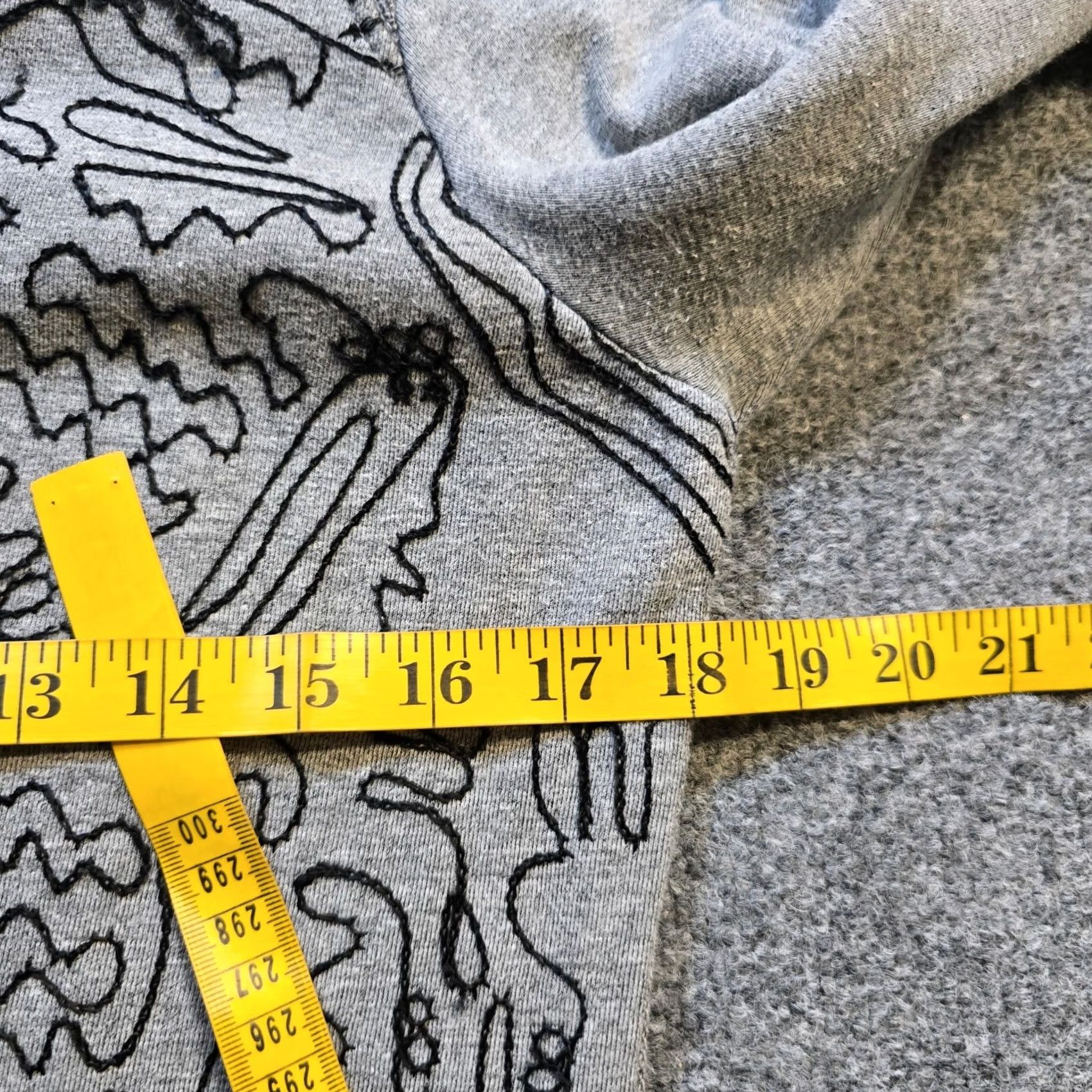 Vintage Parsley & Sage Cardigan Womens Size Small Gray Embroidered Button Front Casual Knit Top Size S / US 4 / IT 40 - 6 Thumbnail