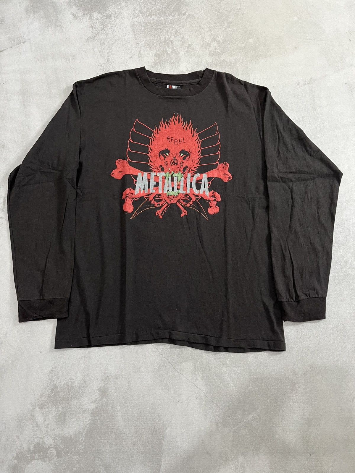 Band Tees × Vintage Vintage 90's Tiamat Wildhoney Band Shirt Long