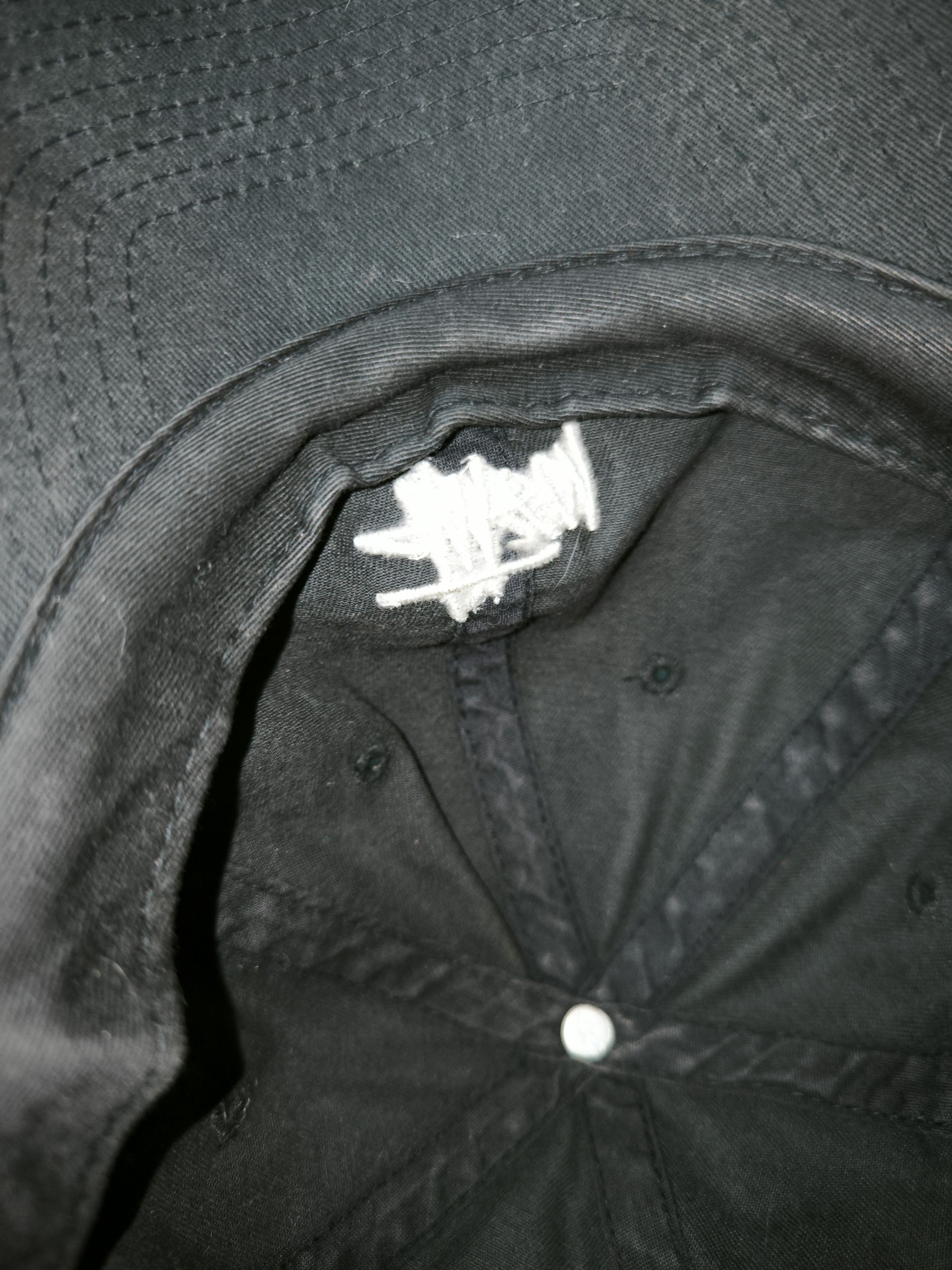Stussy Black Dad Cap Size ONE SIZE - 12 Thumbnail