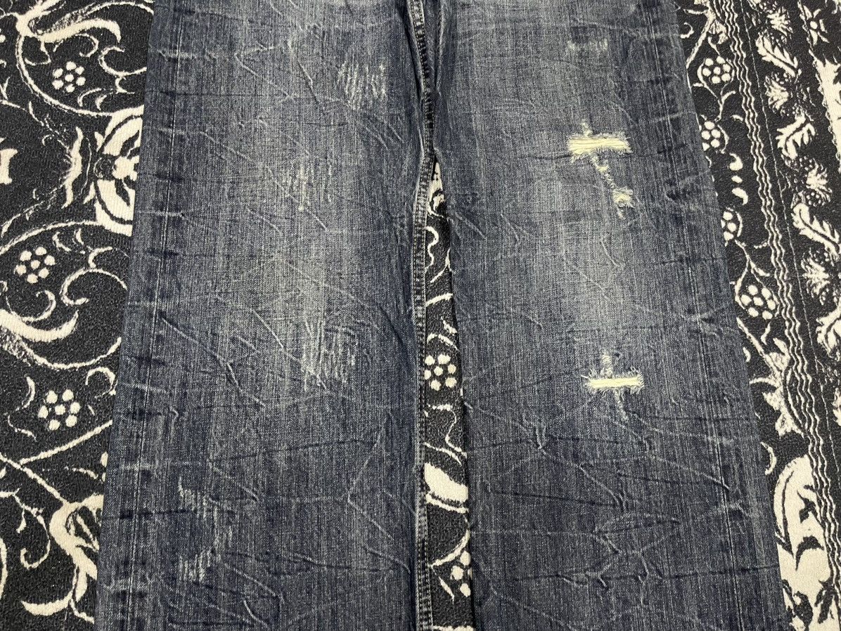 If Six Was Nine Y2K GRAND MIND ORIGIN SPIRIT RARE JEANS EMBROIDERED Size US 32 / EU 48 - 5 Thumbnail