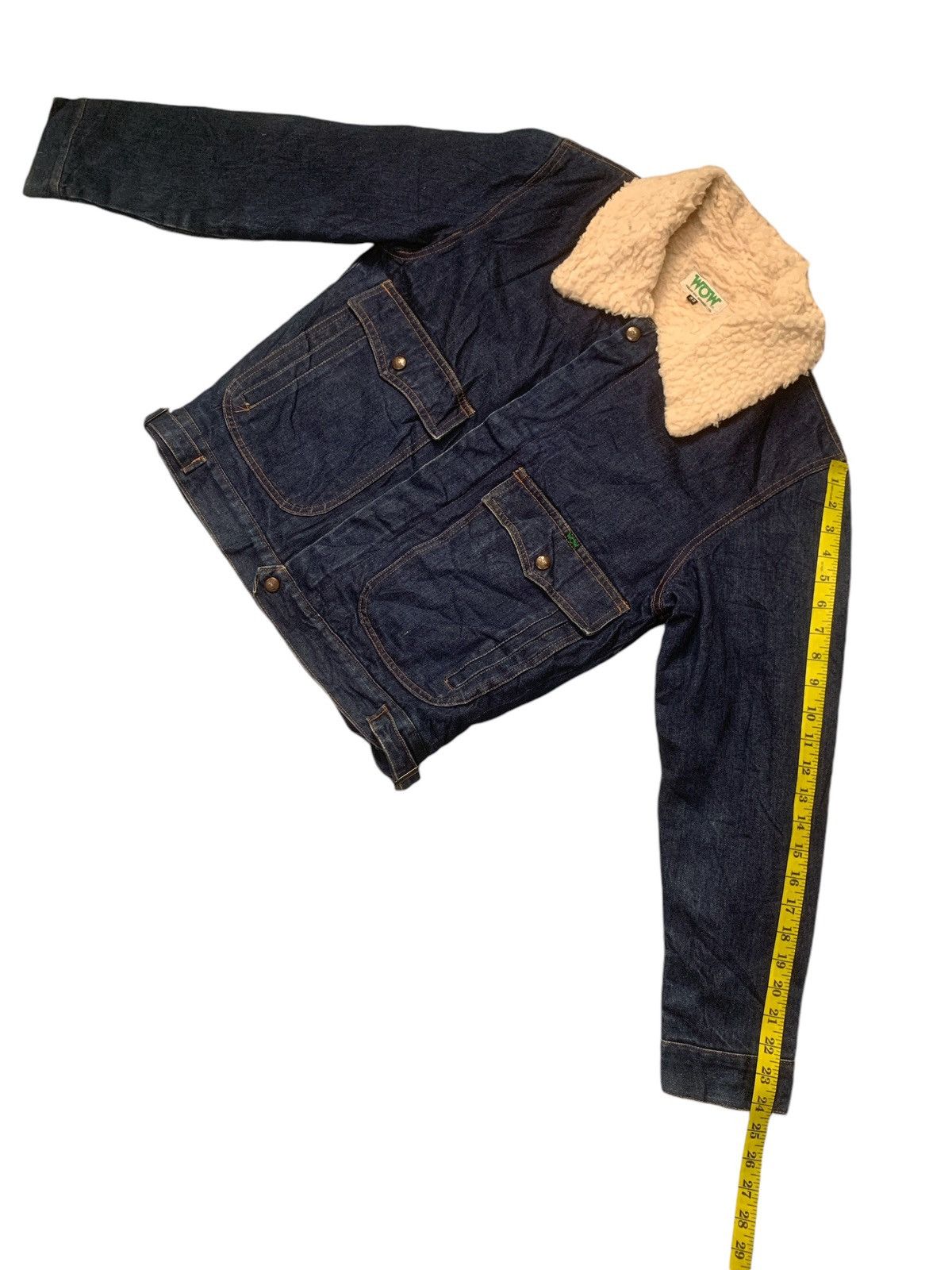 Japanese Brand × WOW Couture Rare Design Wow Tei Jin U.S.I Apparel Sherpa Jackets Size L / US 10 / IT 46 - 11 Thumbnail
