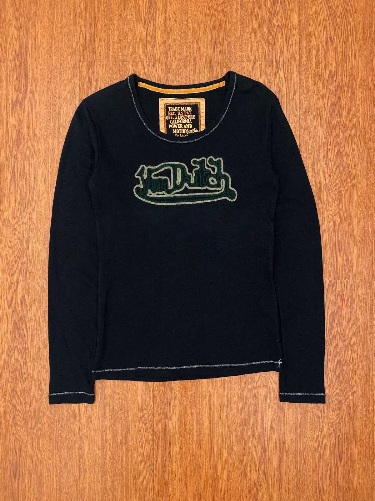 Y2K Von dutch rope logo LS