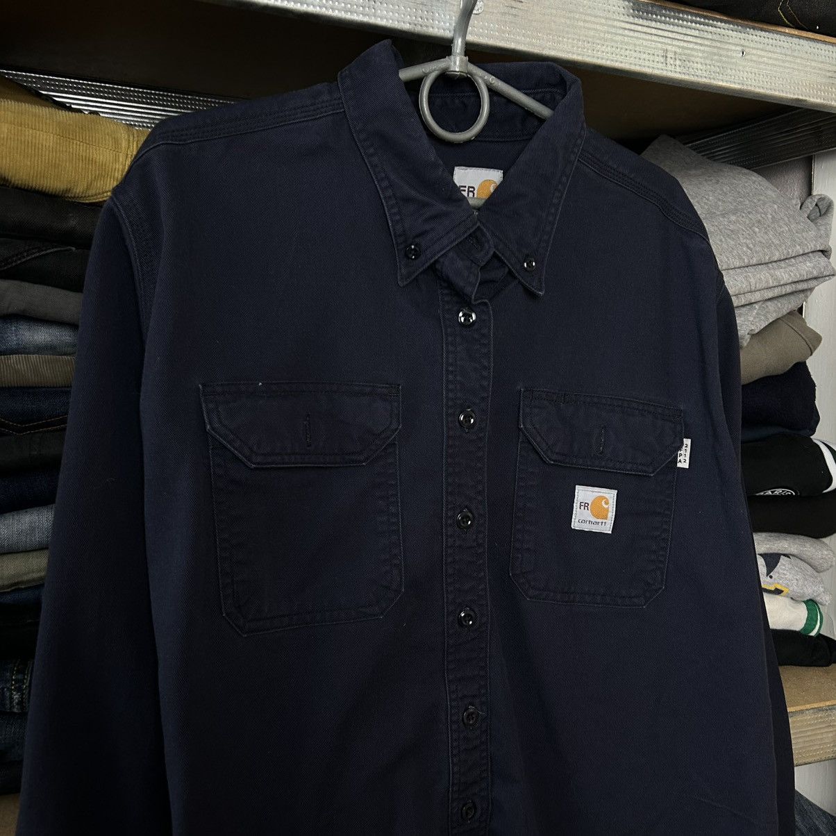 Carhartt Wip Vintage Carhartt Wip Patch Logo FR Streetwear y2k overshirt Size US XL / EU 56 / 4 - 2 Thumbnail